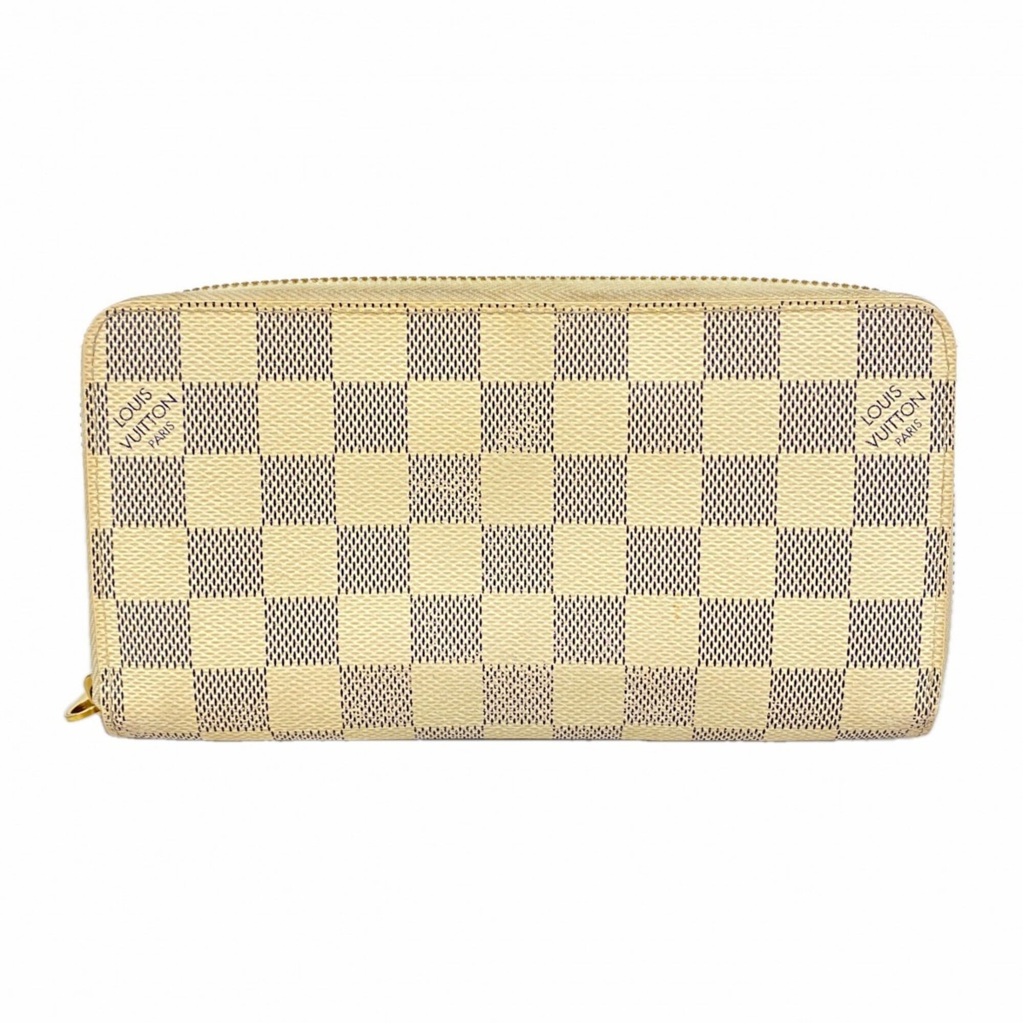 Louis Vuitton White Long Wallet (Bi-Fold) (Pre-Owned)
