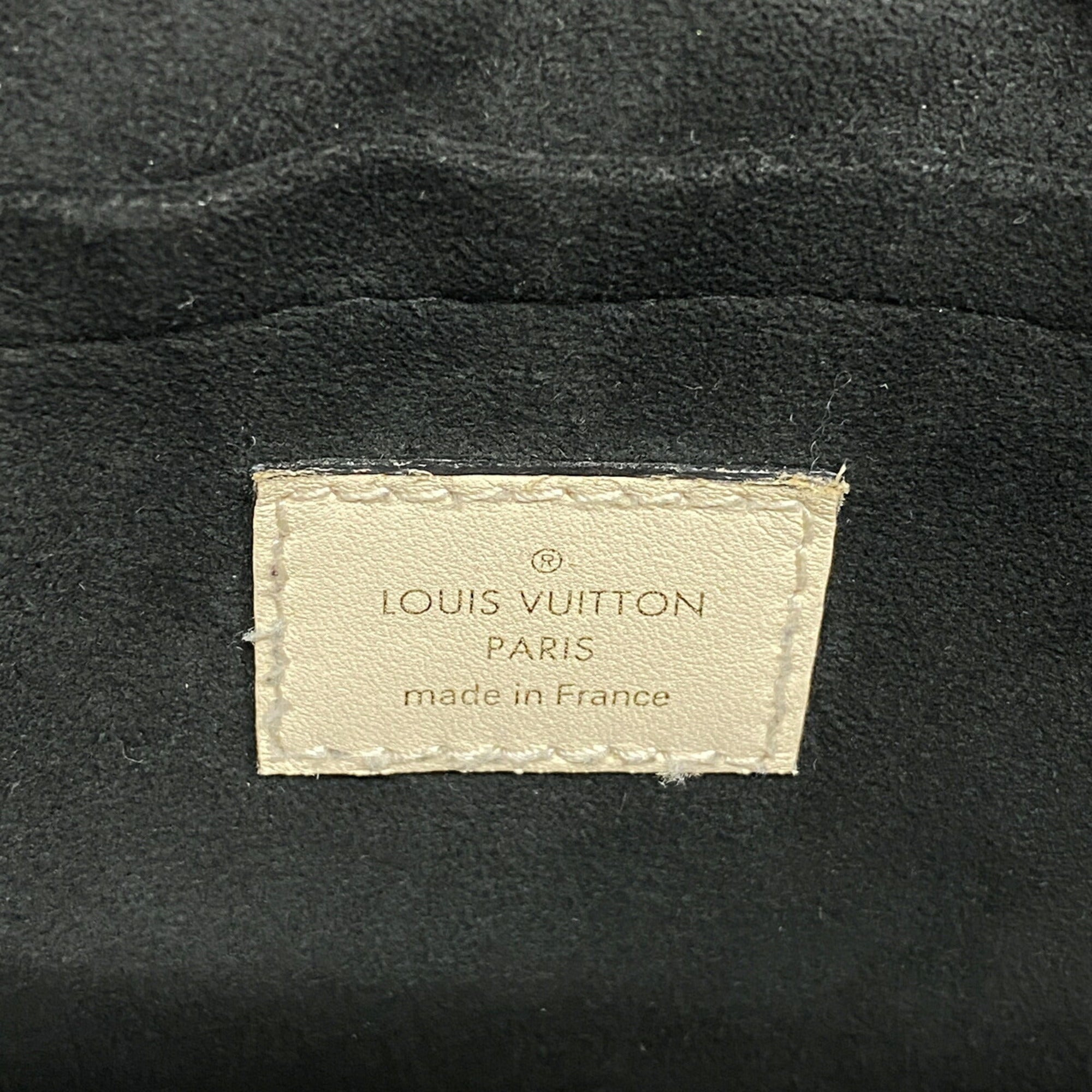 Louis Vuitton Brown Cream Handbag (Pre-Owned)