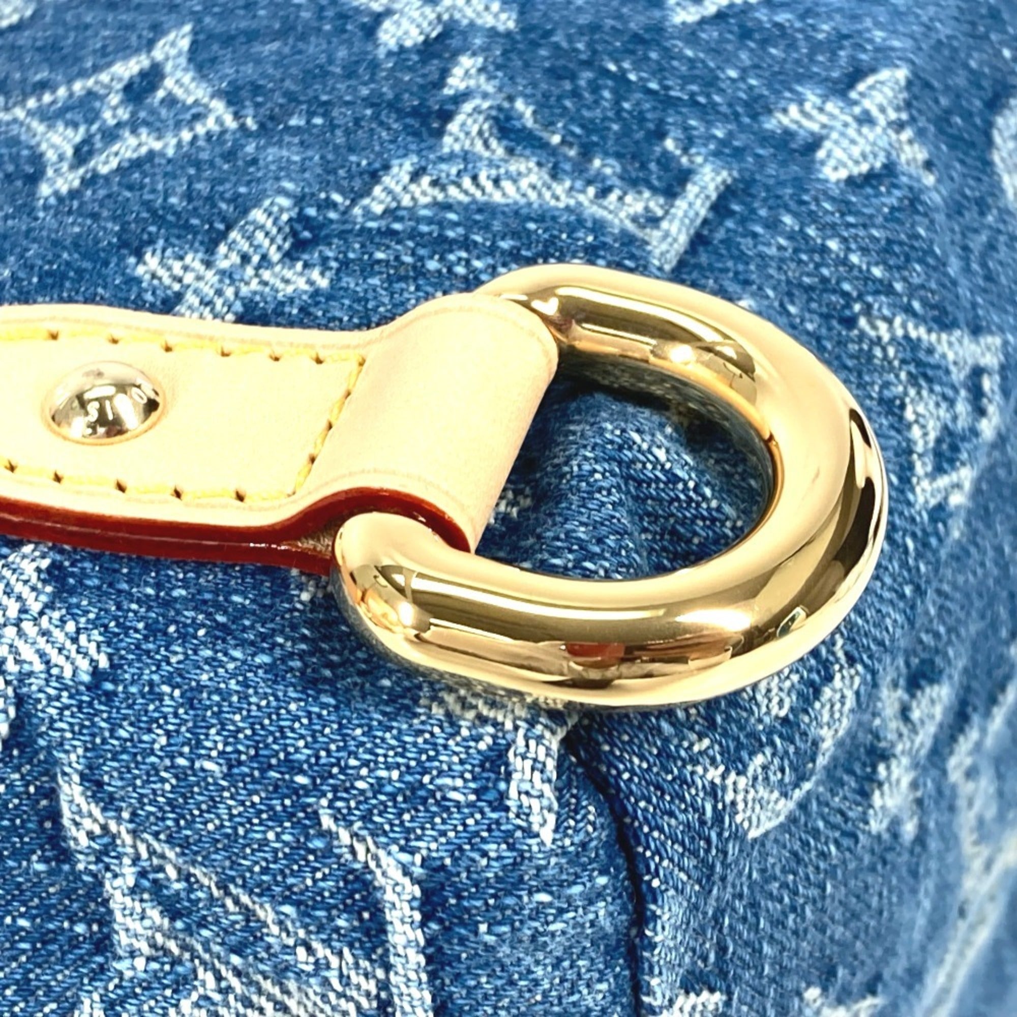 Louis Vuitton Blue Monogram Denim Backpack (Pre-Owned)