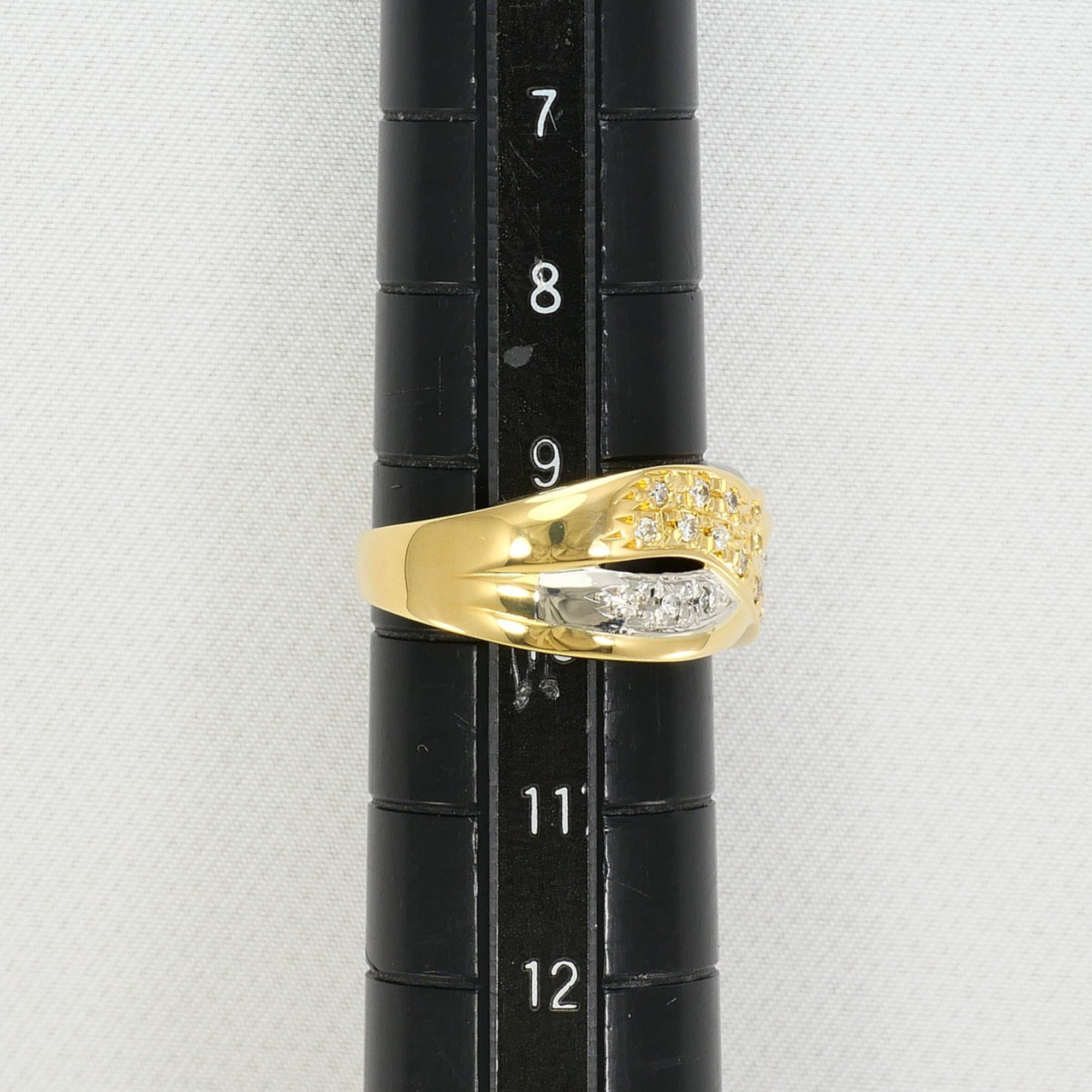 Unbranded Platinum Yellow Gold Yellow Gold (18K) Platinum 900 Band Ring (Pre-Owned)