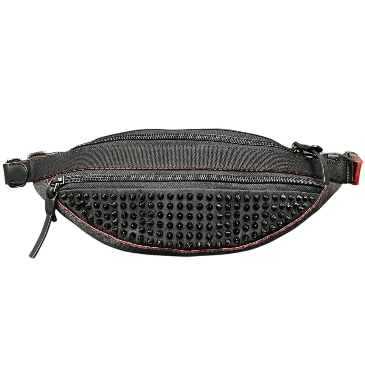 Christian Louboutin Black Nylon Sling Bag (Pre-Owned)