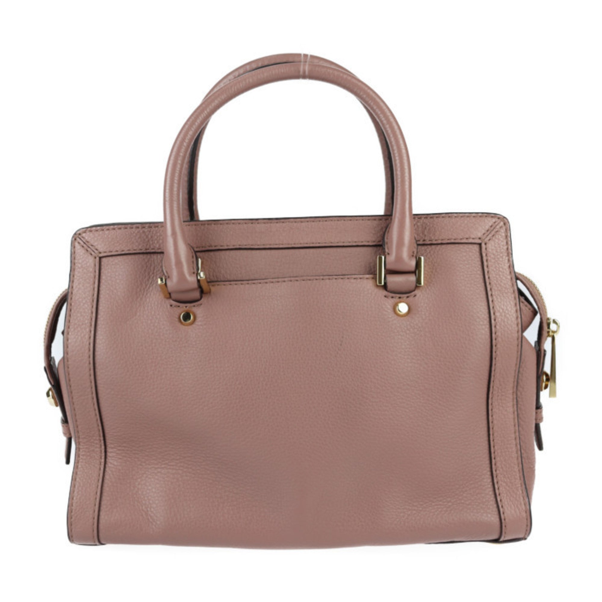 Michael Kors Pink Leather Handbag Shoulder Bag Tote Bag (Pre-Owned)