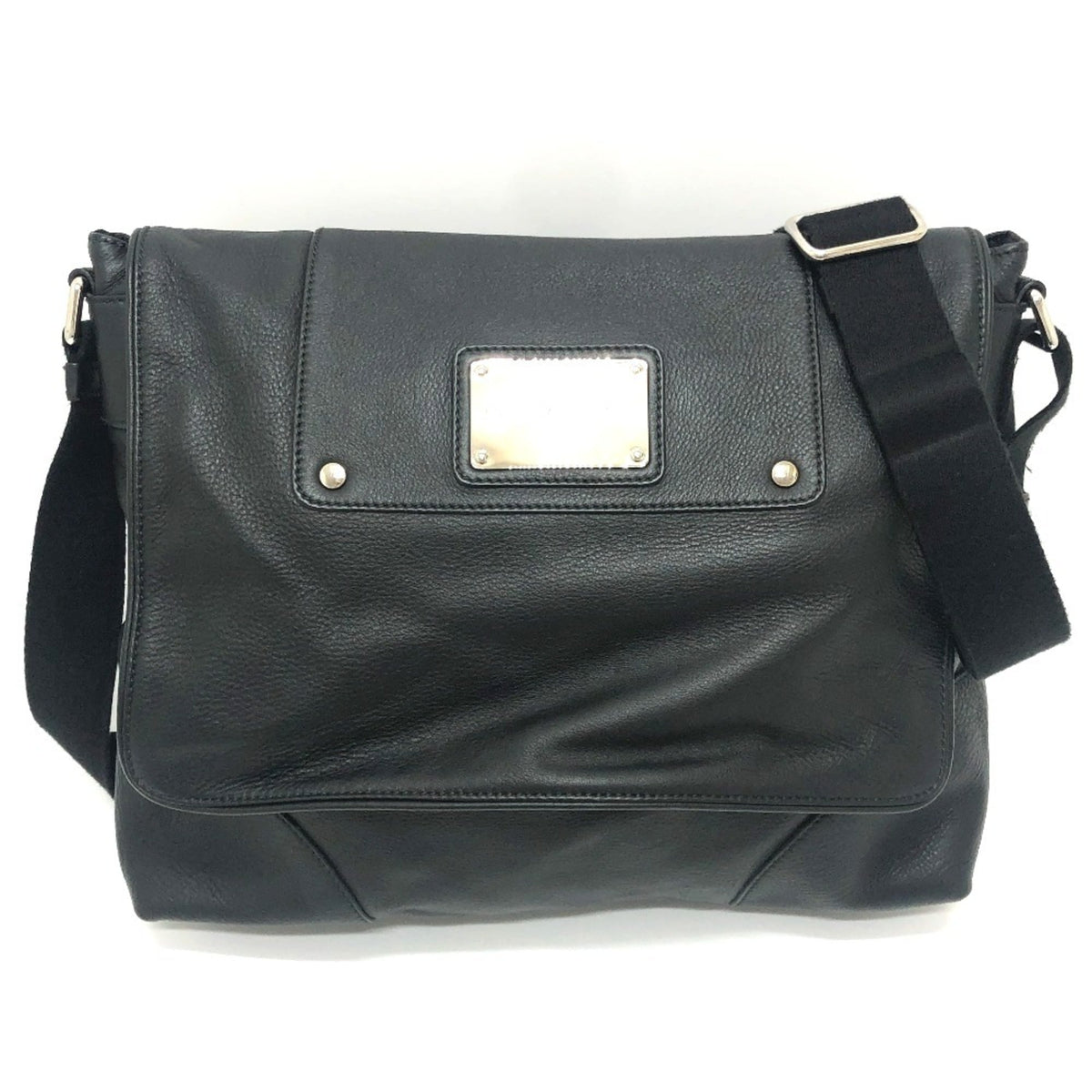Dolce & Gabbana Black Leather Shoulder Bag (Pre-Owned)