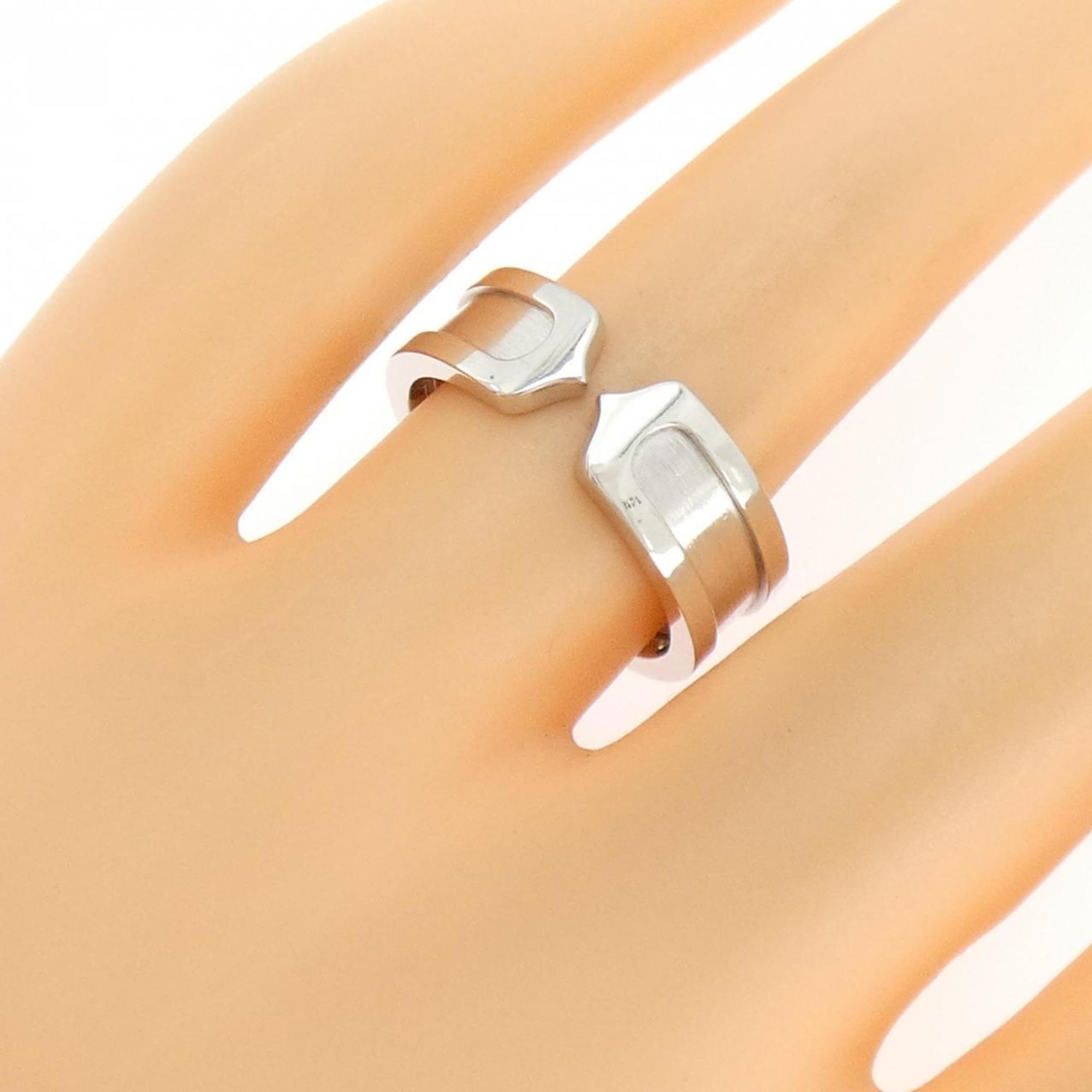 Cartier White Gold Band Ring (Pre-Owned)