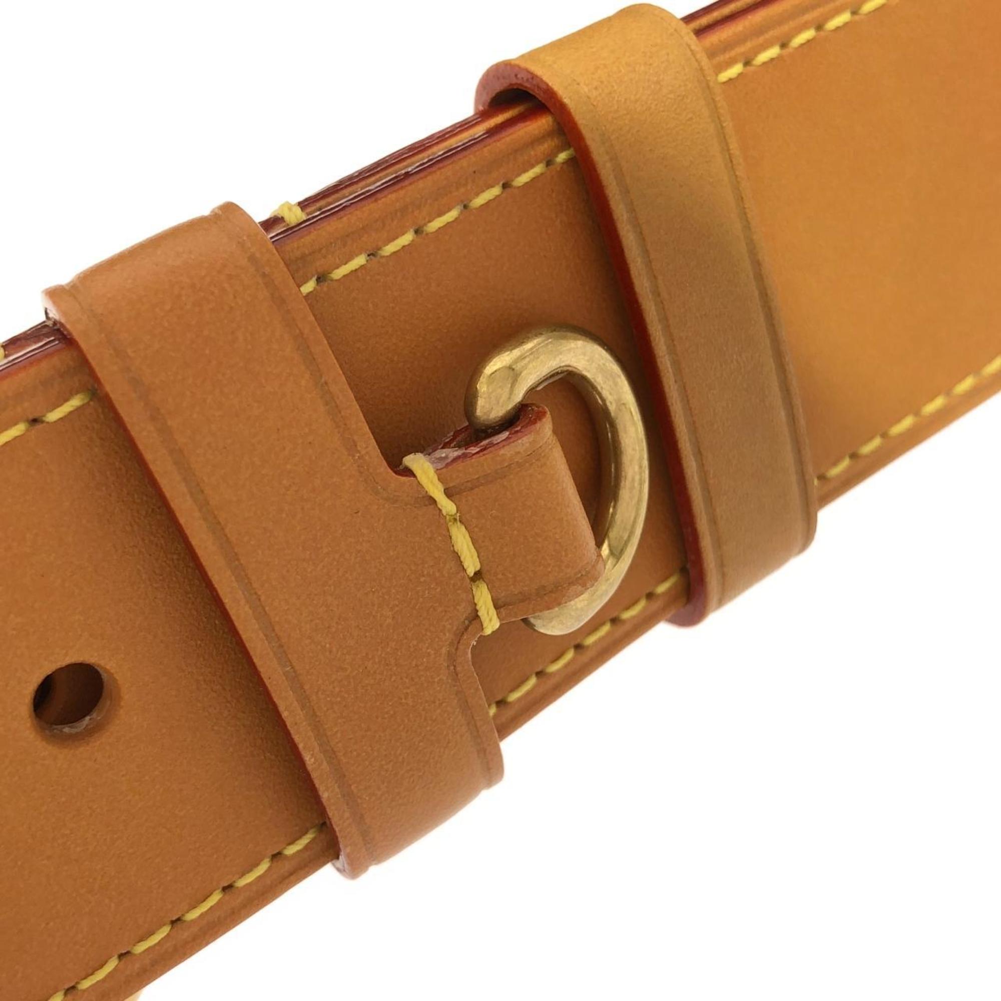Louis Vuitton Brown Coated Canvas Shoulder Bag (Pre-Owned)
