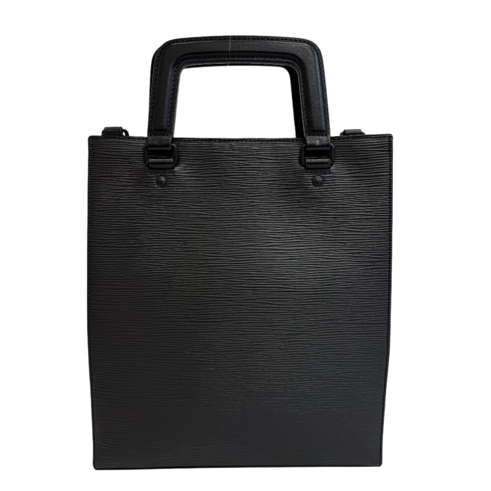 Louis Vuitton Black Epi Leather Handbag Shoulder Bag (Pre-Owned)