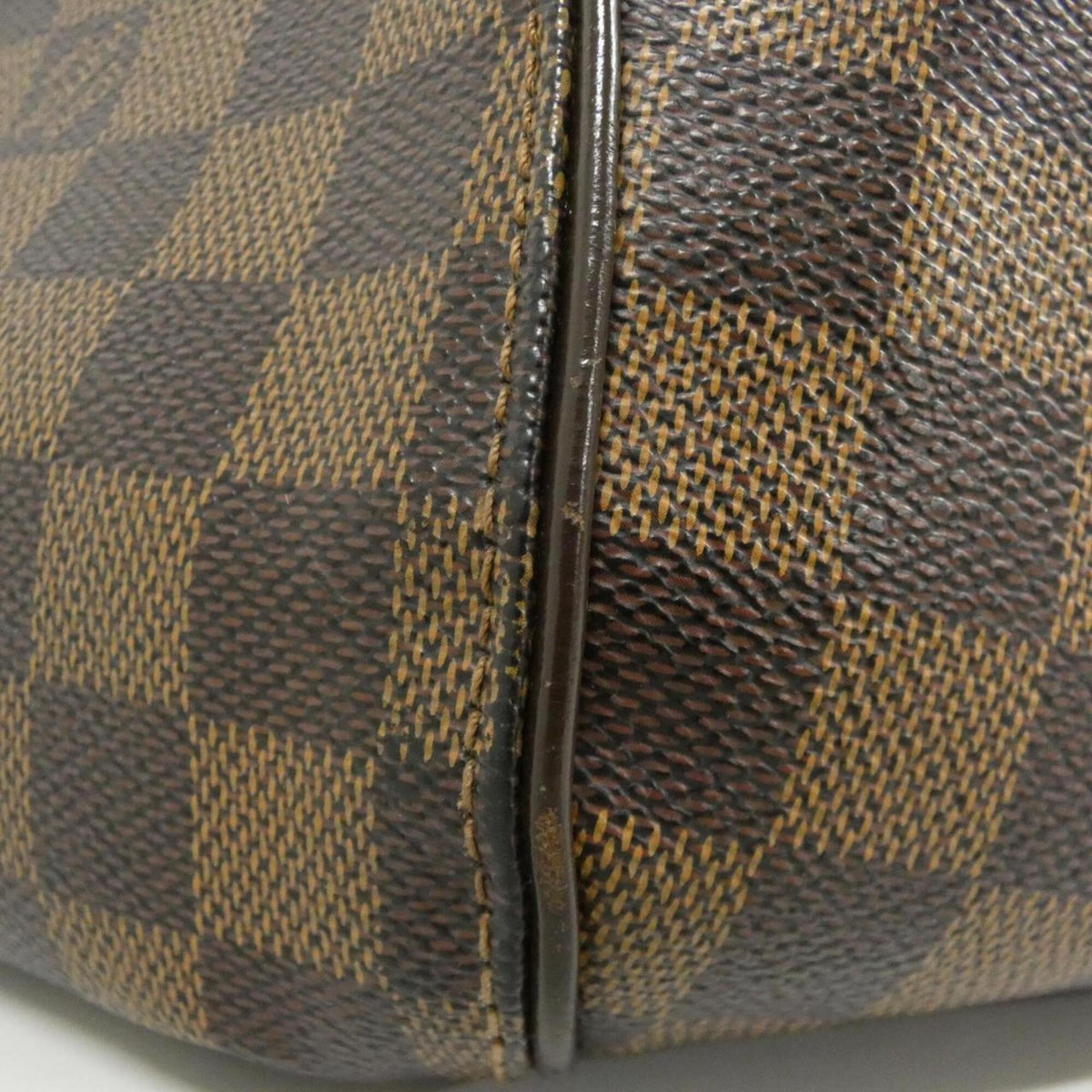 Louis Vuitton Brown Coated Canvas Shoulder Bag (Pre-Owned)