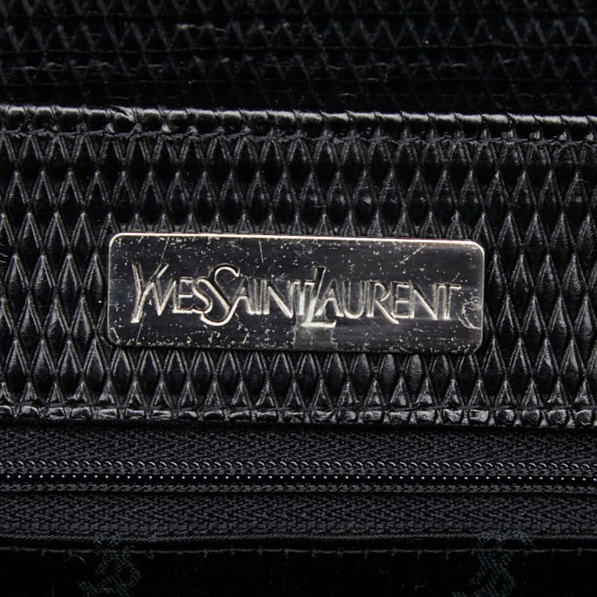 Saint Laurent Black Leather Shoulder Bag (Pre-Owned)