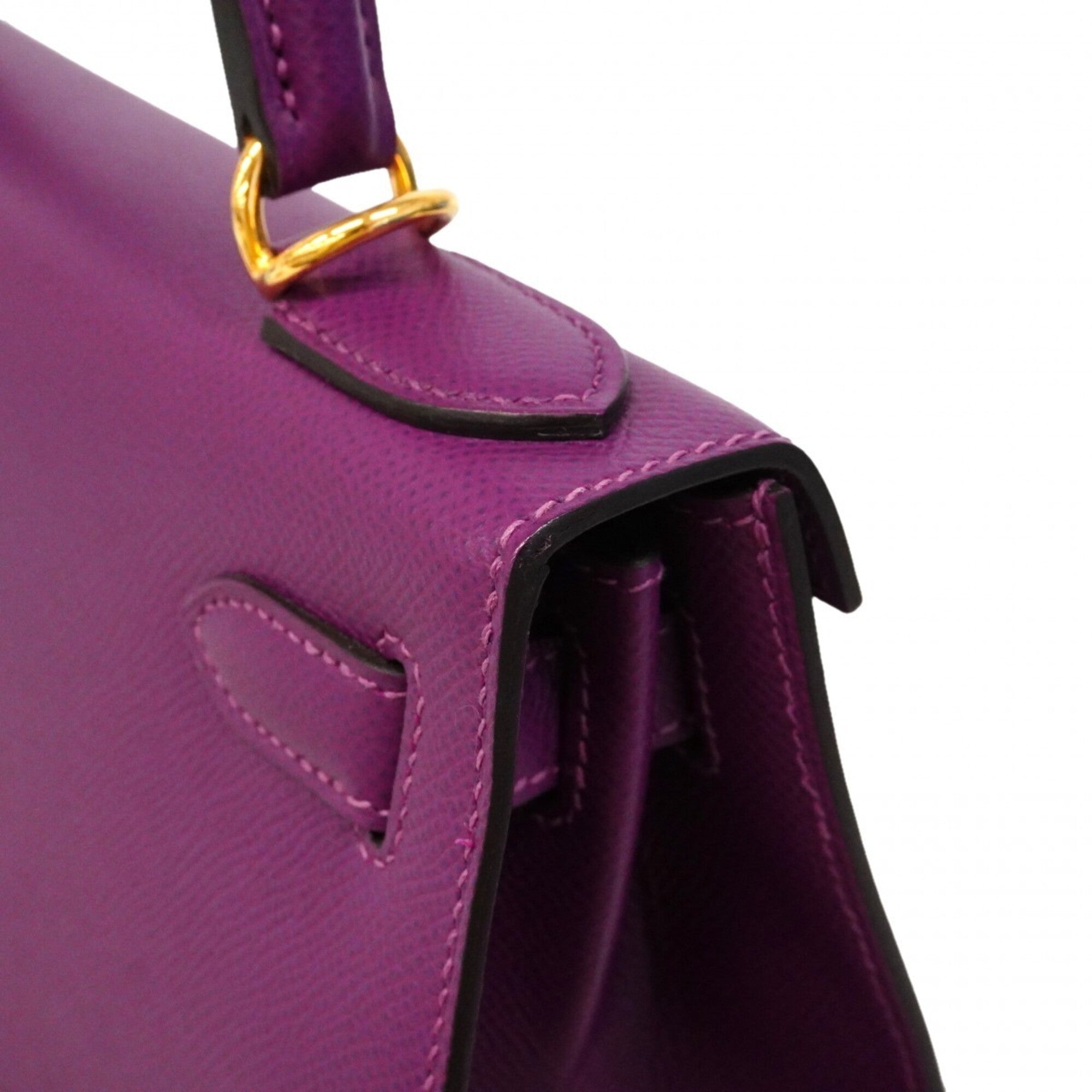 Hermes Anemone Epsom Leather Handbag (Pre-Owned)