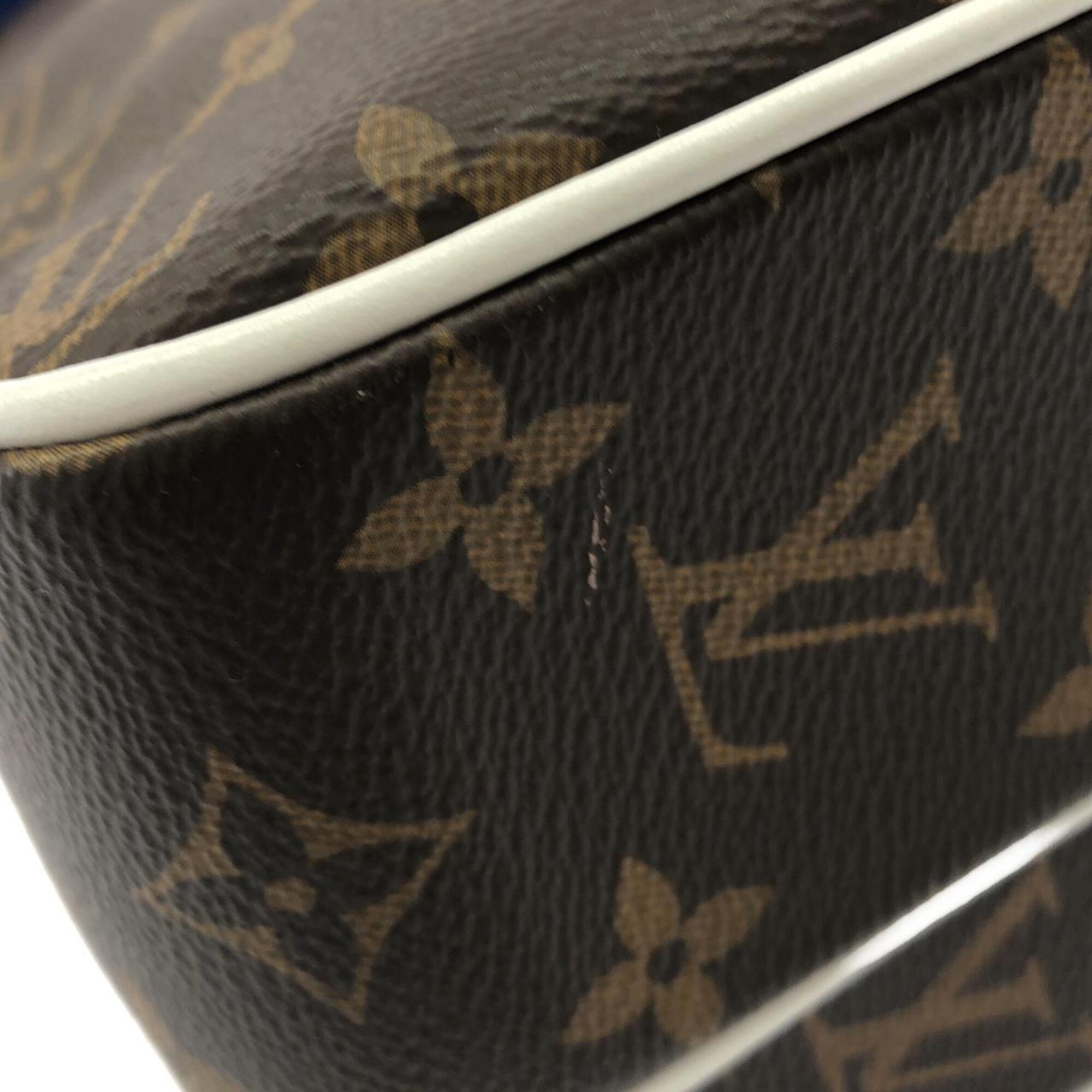 Louis Vuitton Marron Monogram Coated Canvas Shoulder Bag (Pre-Owned)