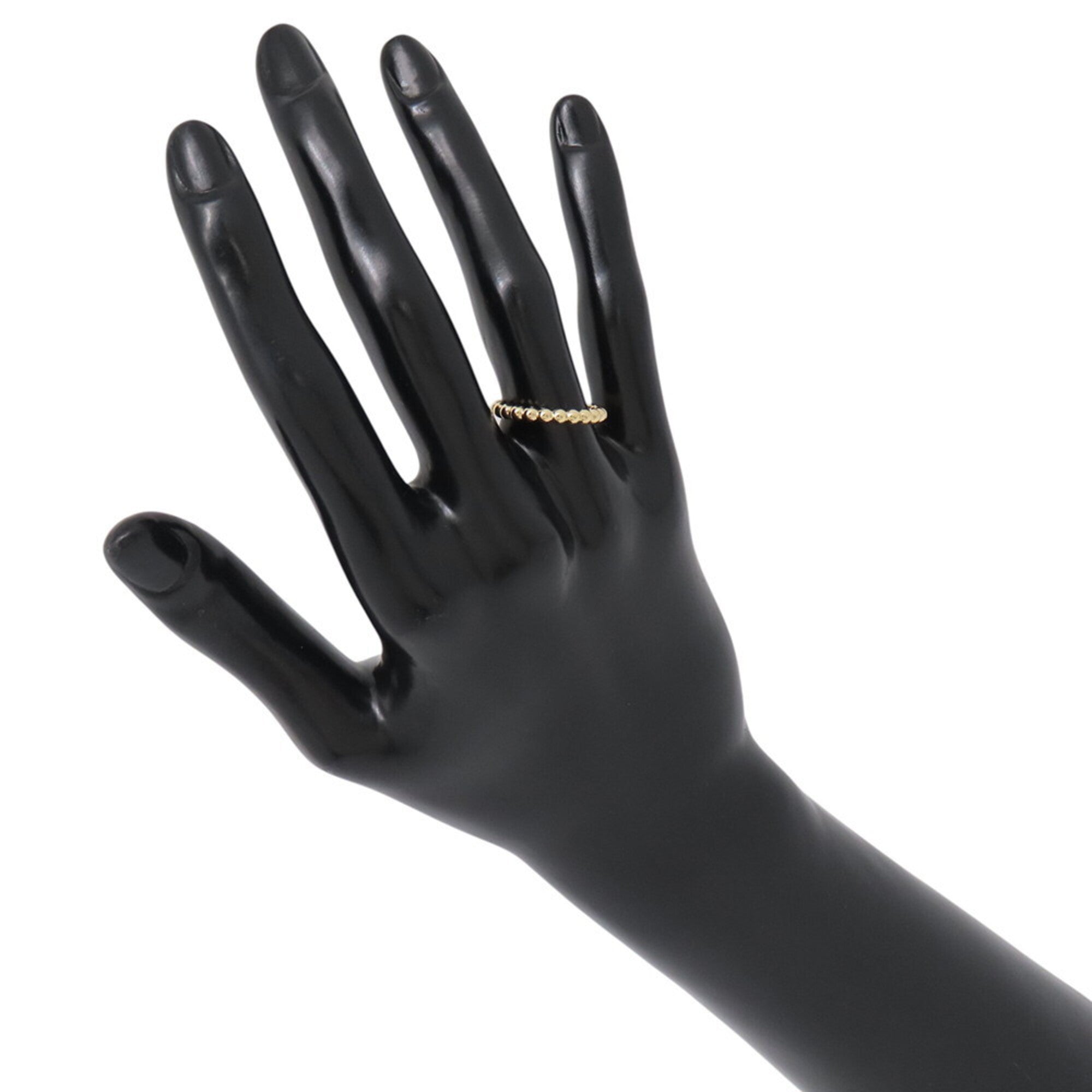 Van Cleef & Arpels Perlee Yellow Gold (18K) Band Ring (Pre-Owned)
