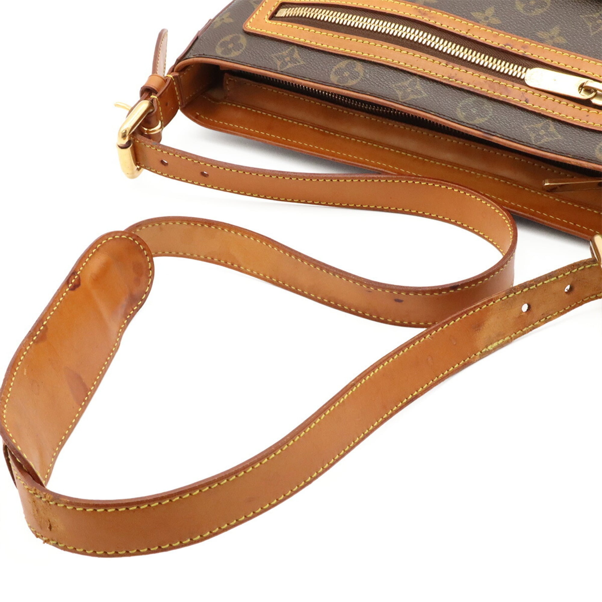 Louis Vuitton Monogram Brown Monogram Shoulder Bag (Pre-Owned)