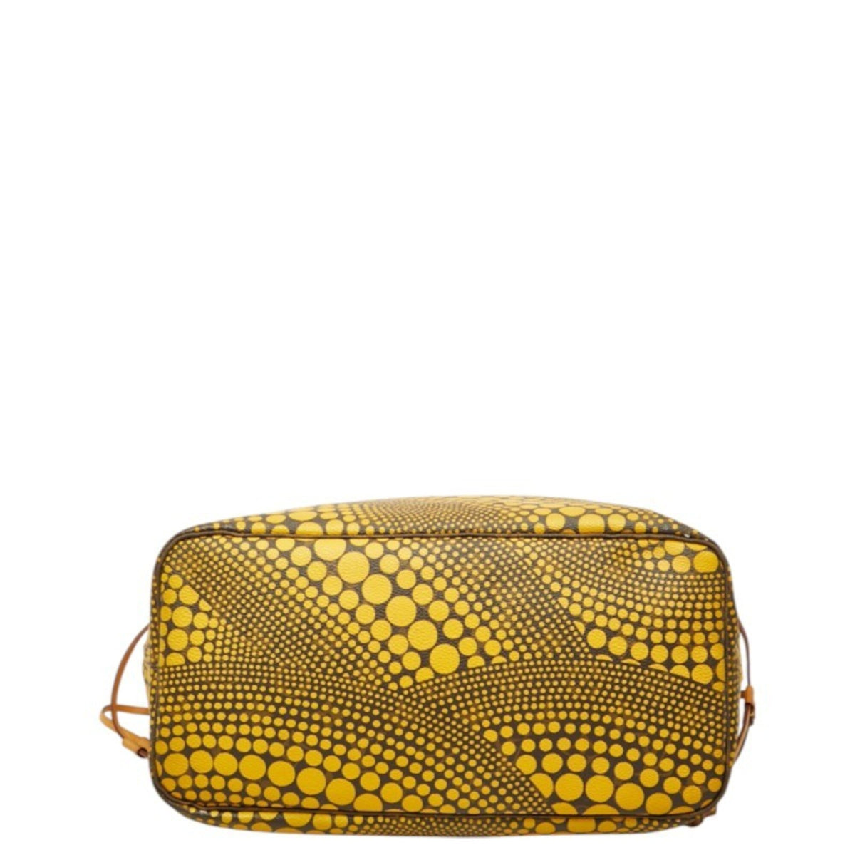 Louis Vuitton Brown Jaune Yellow Pvc Leather Shoulder Bag Tote Bag (Pre-Owned)