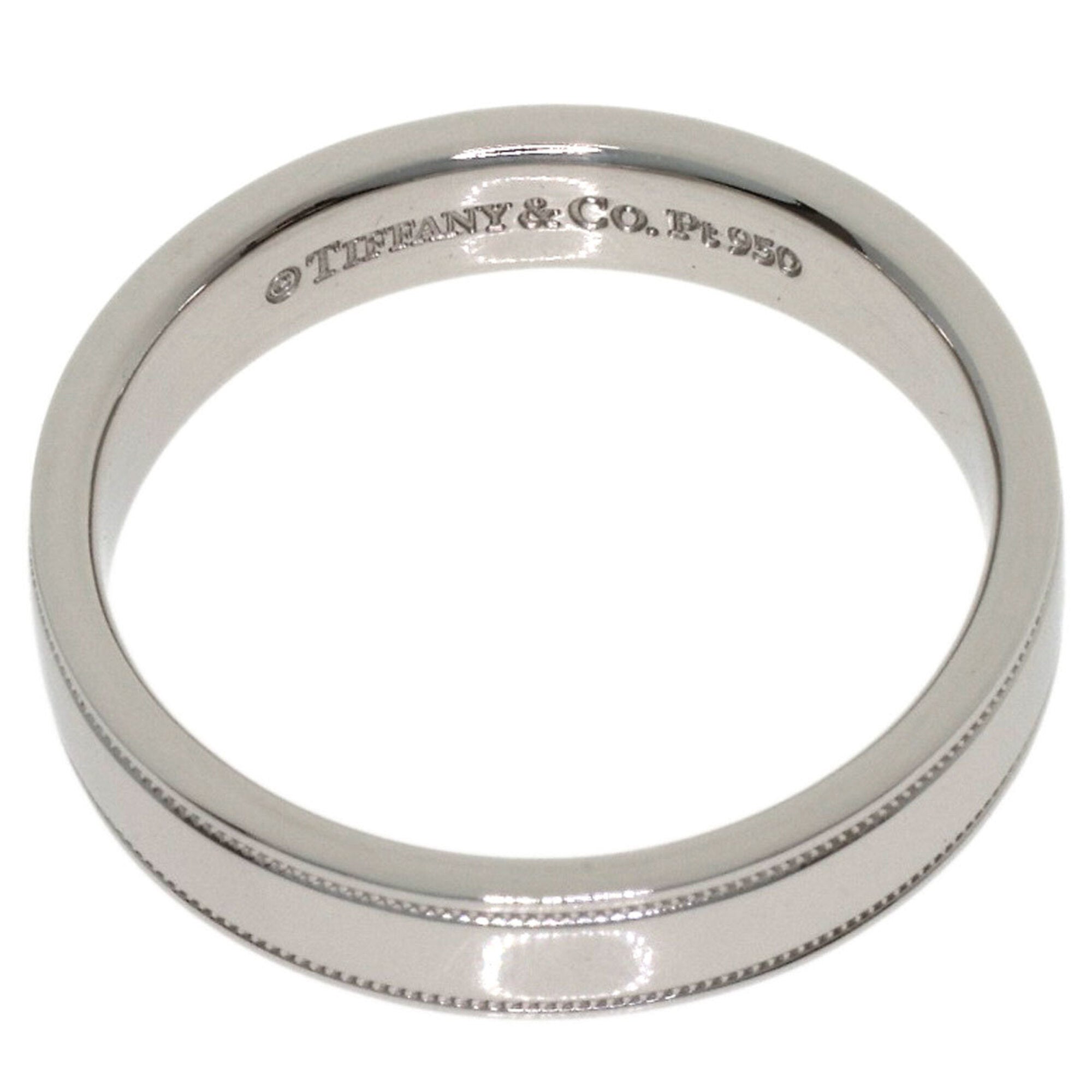Tiffany Platinum 950 Band Ring (Pre-Owned)