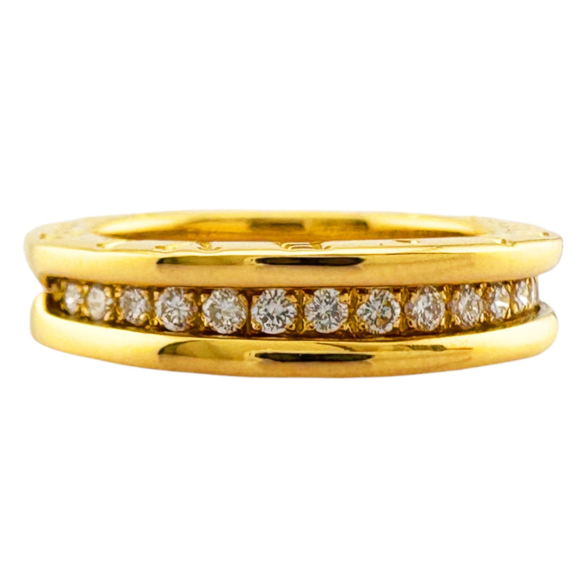 Bvlgari Gold Gold (18K) Band Ring (Pre-Owned)