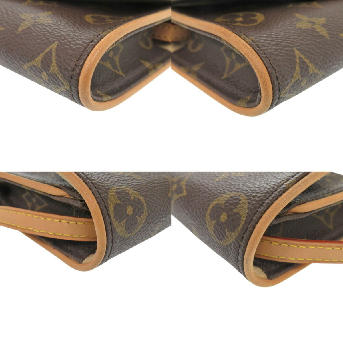 Louis Vuitton Brown Monogram Monogram Pochette Shoulder Bag (Pre-Owned)