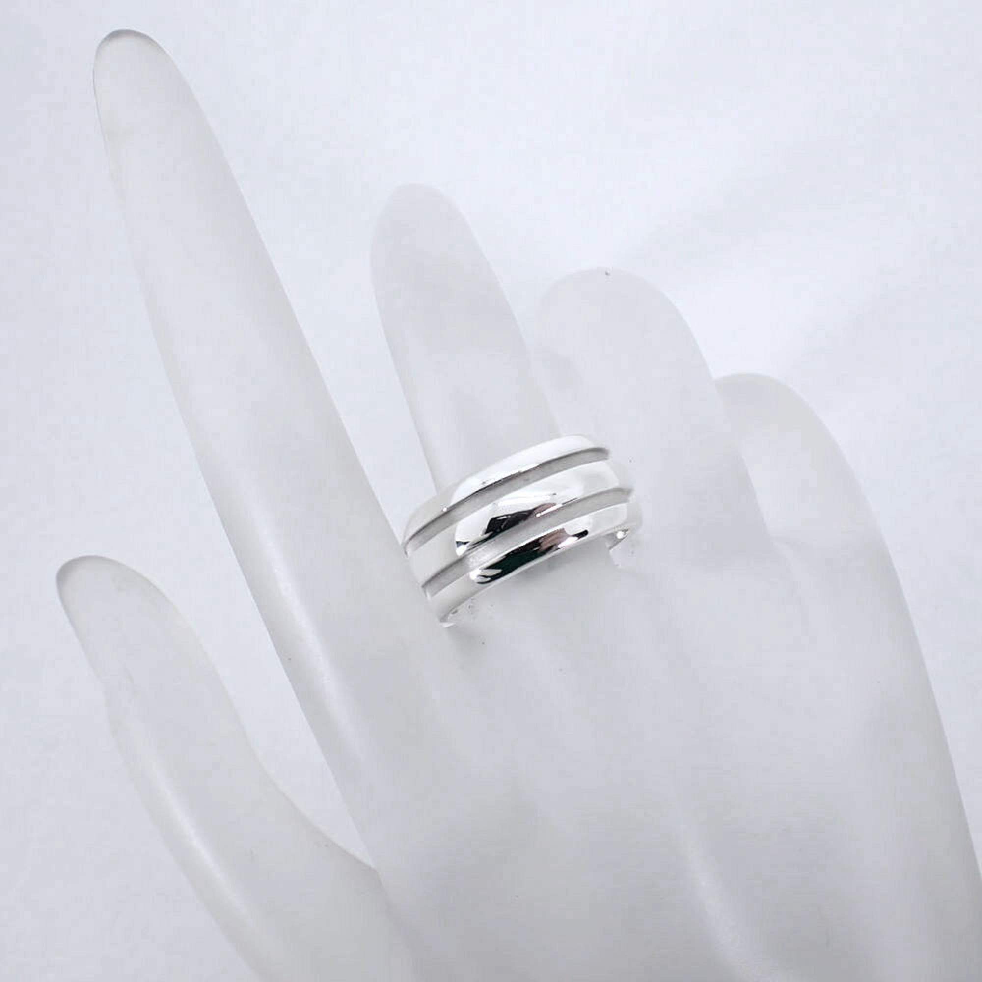 Tiffany Sterling Silver 925 Band Ring (Pre-Owned)
