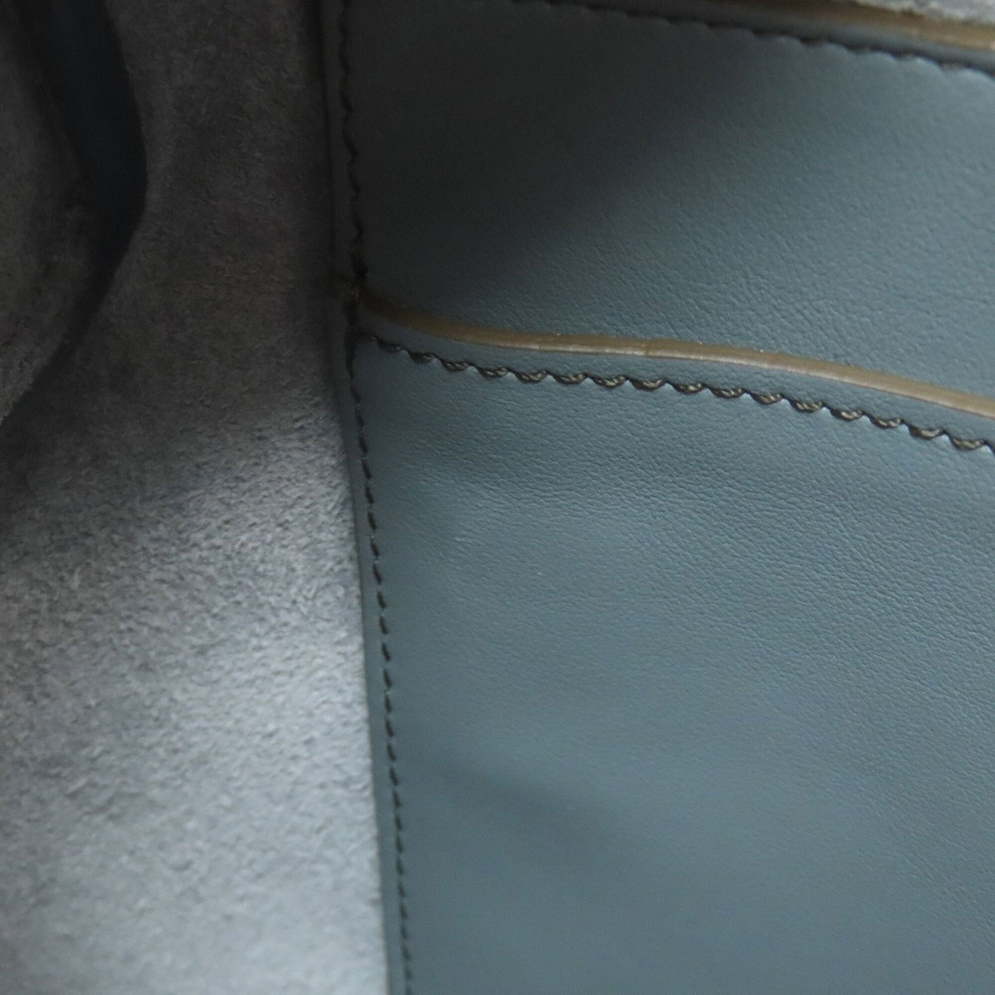 Celine Gray Leather Handbag (Pre-Owned)