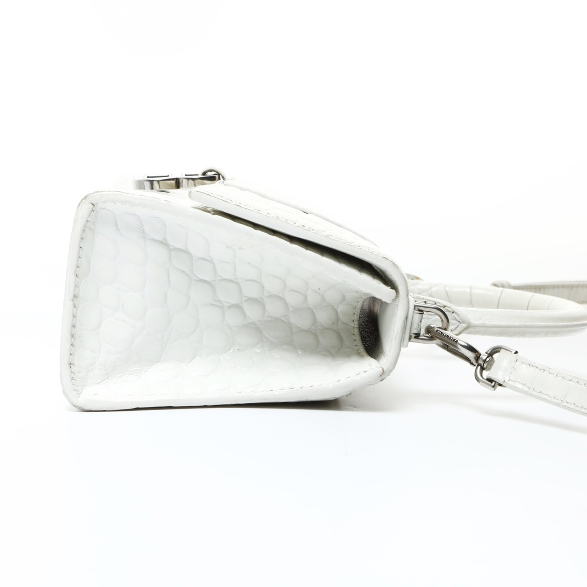 Balenciaga White Leather Shoulder Bag (Pre-Owned)