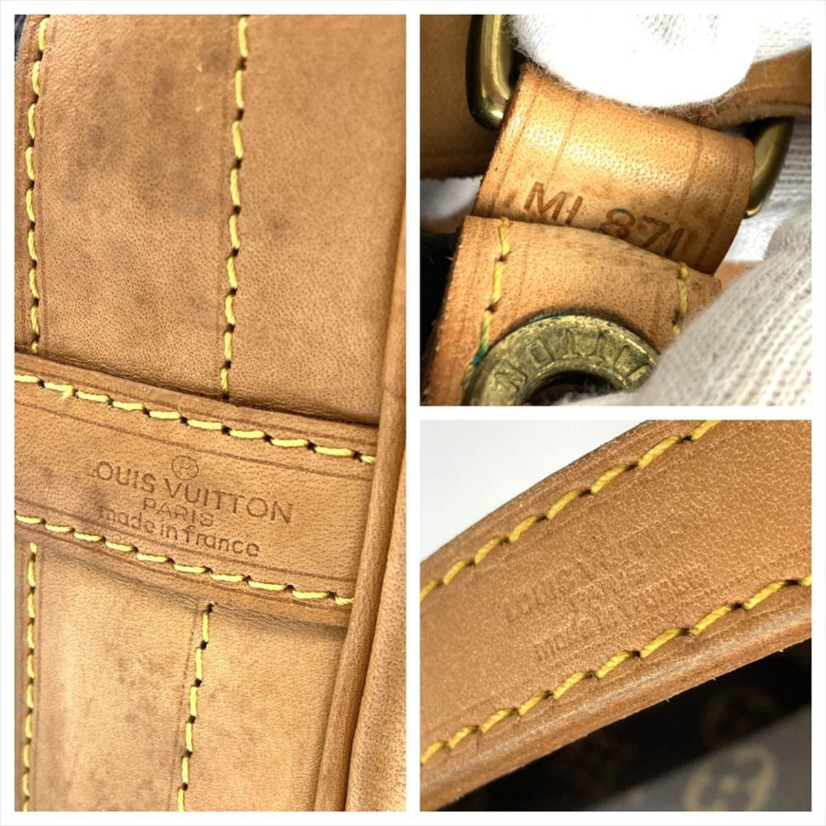 Louis Vuitton Brown Monogram Canvas Shoulder Bag (Pre-Owned)