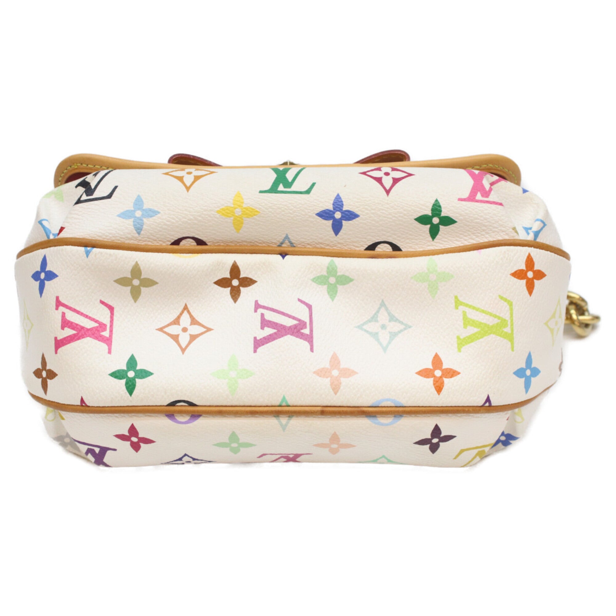 Louis Vuitton Monogram Multicolore Blanc White Monogram Multicolore Shoulder Bag (Pre-Owned)