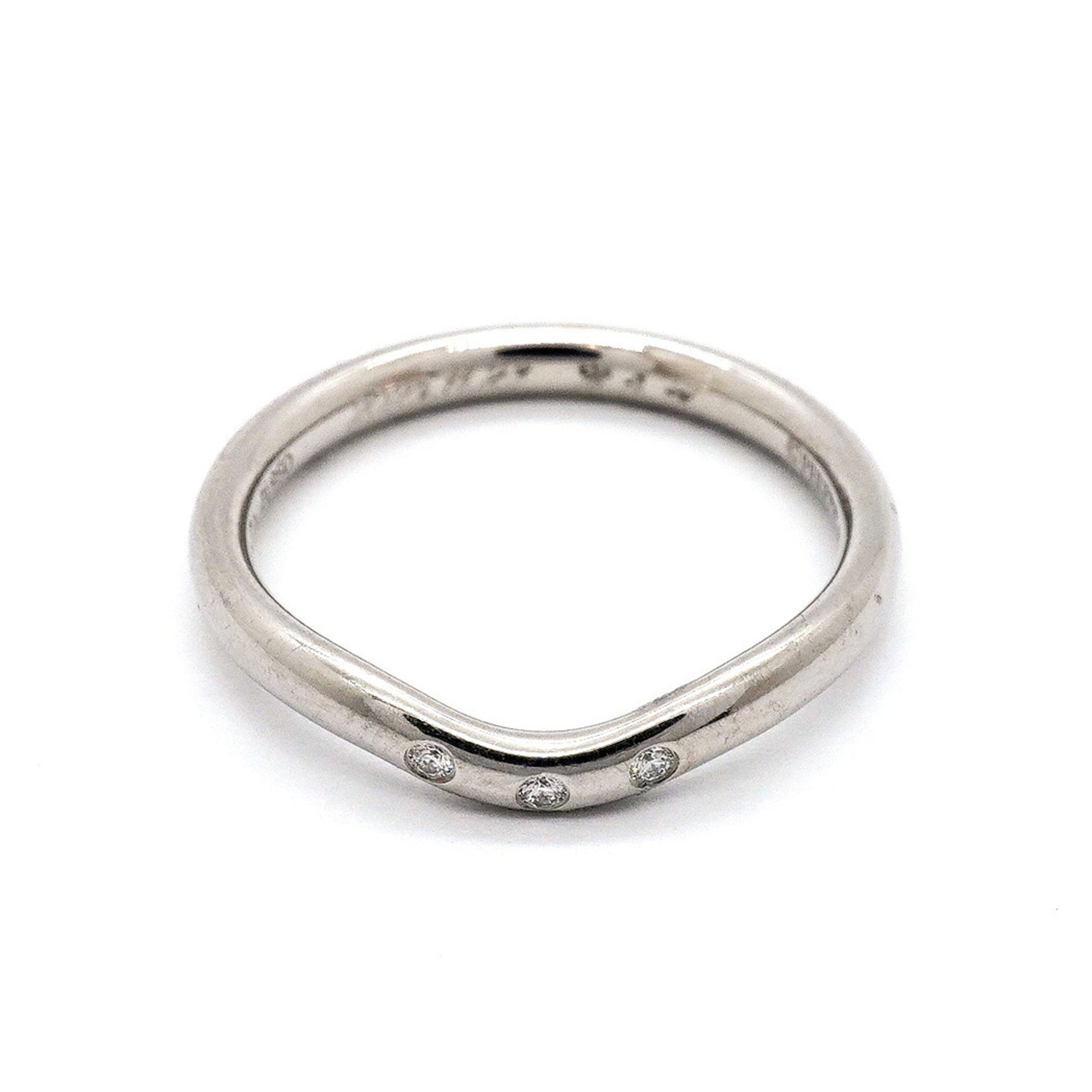 Tiffany Platinum 950 Band Ring (Pre-Owned)