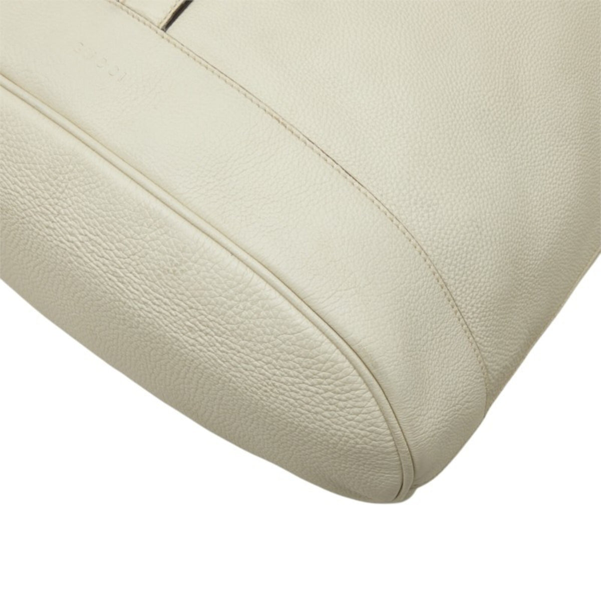 Gucci White Leather Backpack (Pre-Owned)
