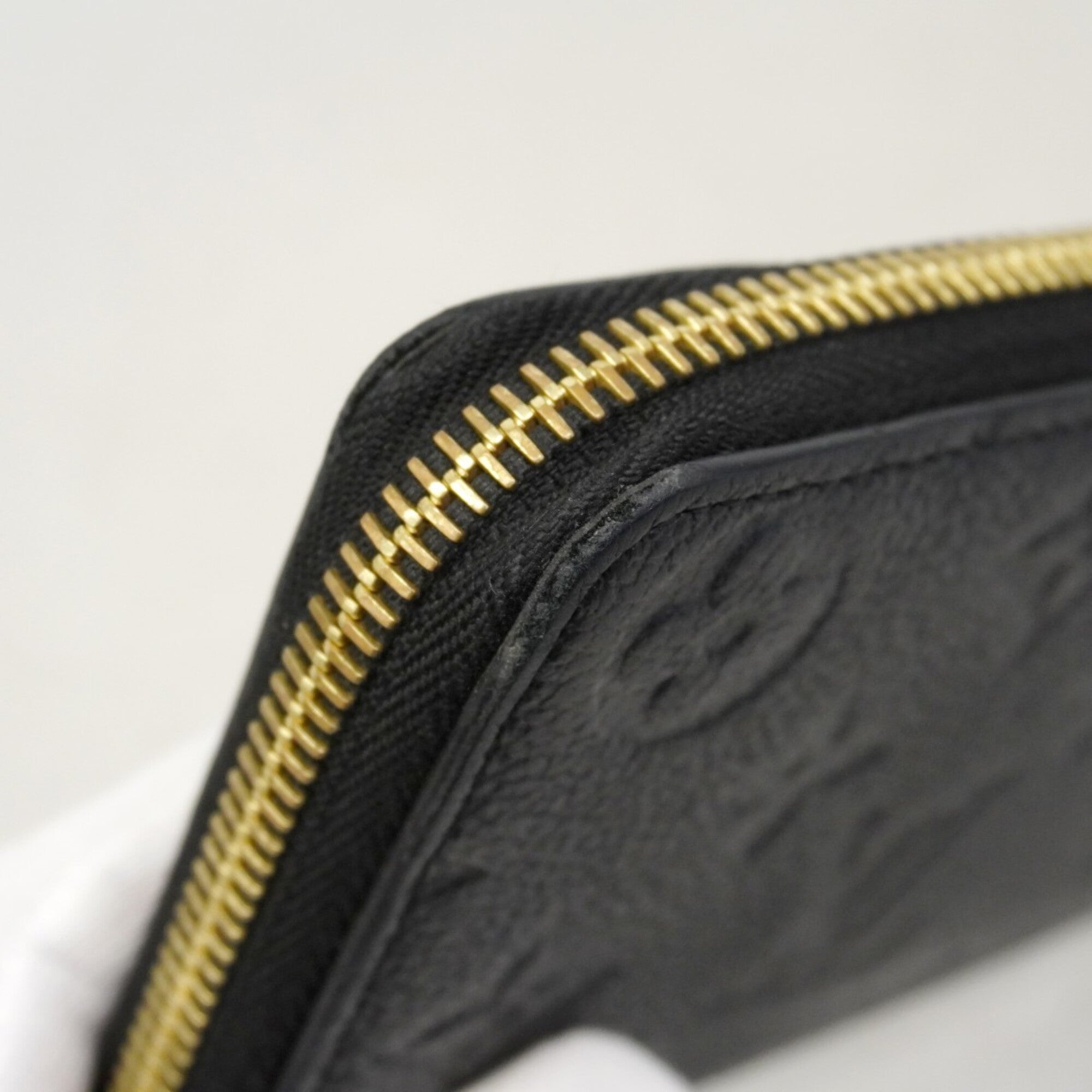 Louis Vuitton Noir Long Wallet (Bi-Fold) (Pre-Owned)