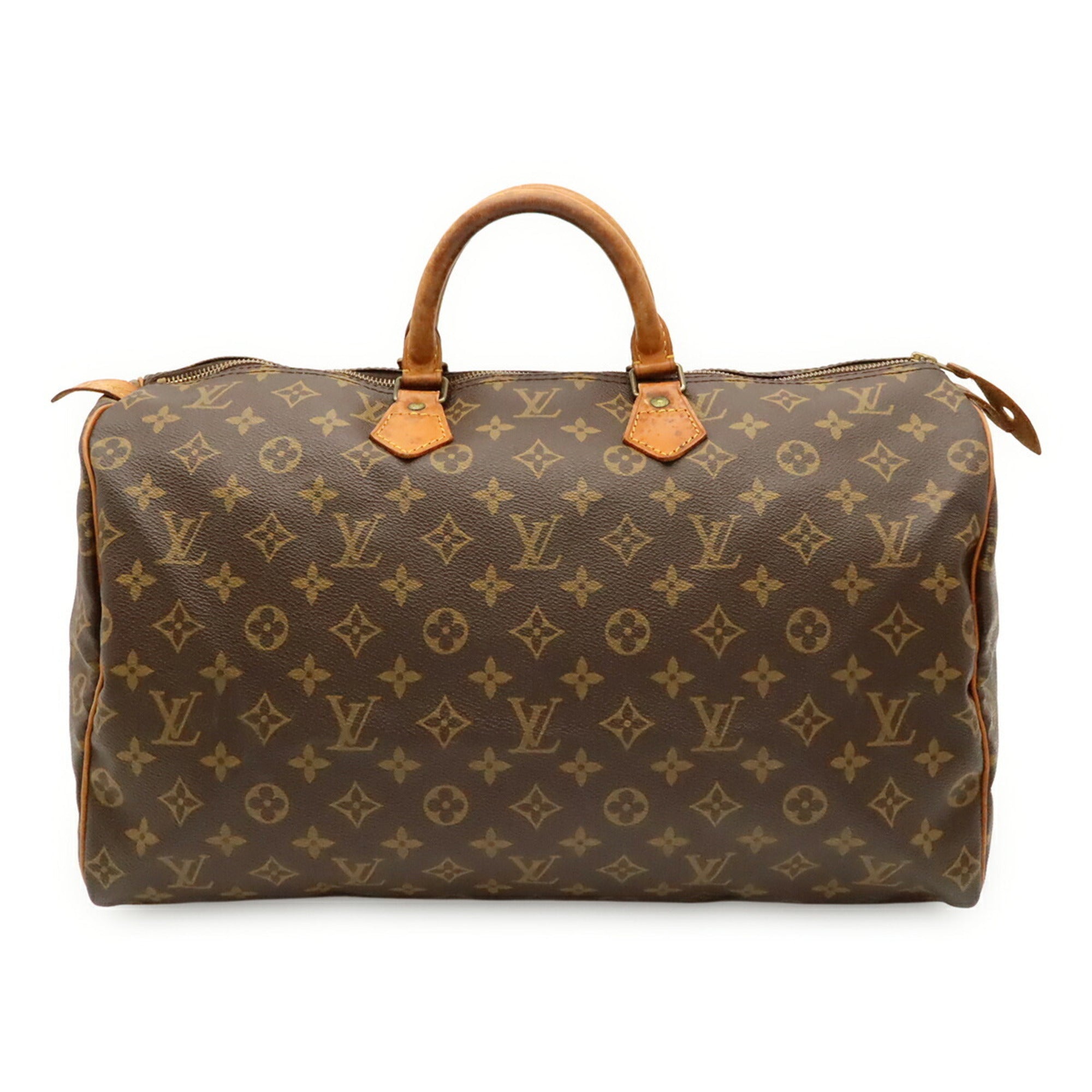 Louis Vuitton Brown Monogram Canvas Pvc Coated Canvas Boston Bag Handbag (Pre-Owned)