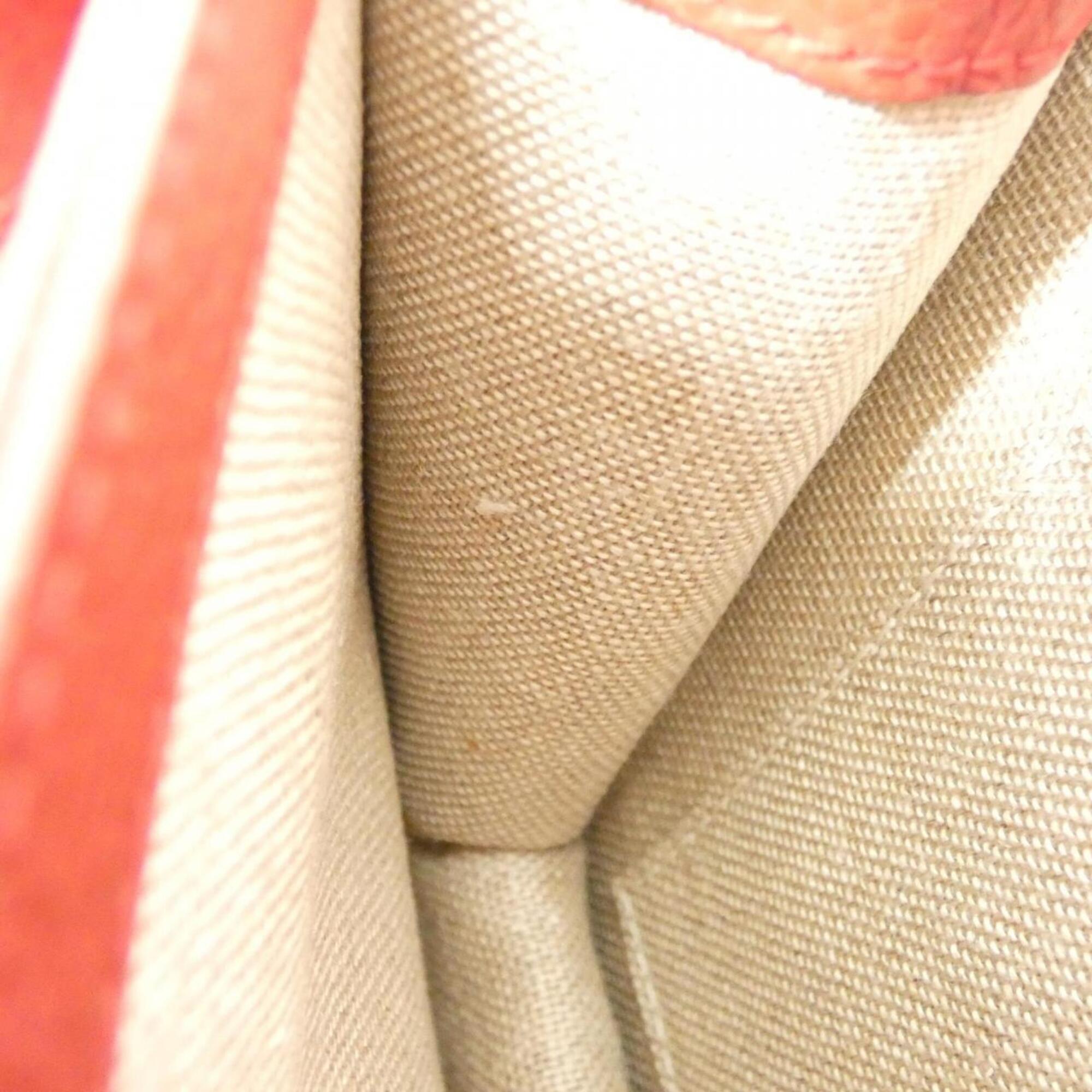 Gucci Red Color Leather Shoulder Bag (Pre-Owned)