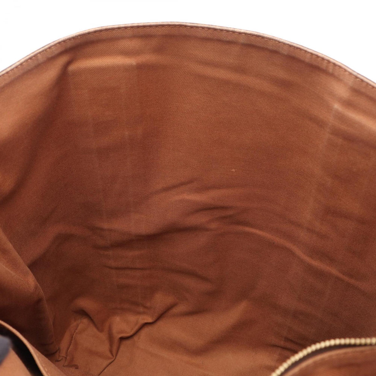 Louis Vuitton Monogram Brown Coated Canvas Leather Handbag Tote Bag (Pre-Owned)