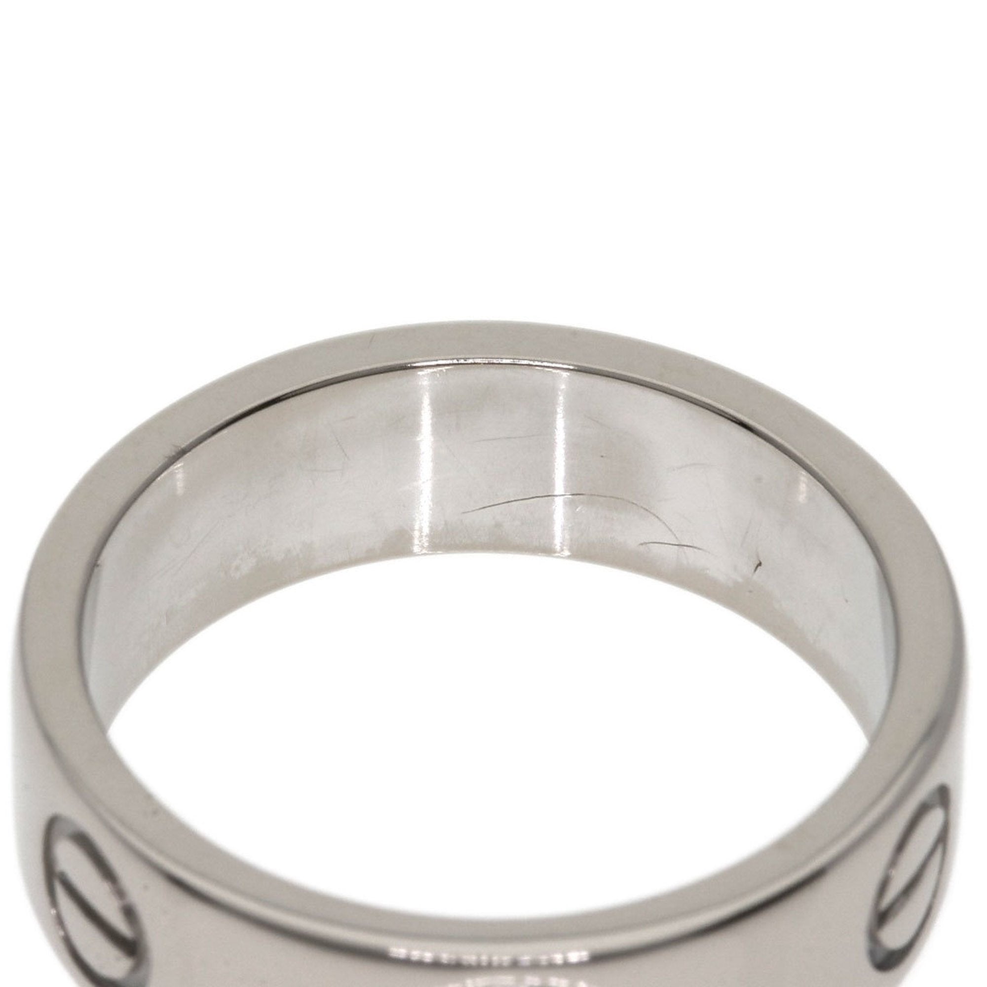 Cartier White Gold White Gold (18K) Band Ring (Pre-Owned)