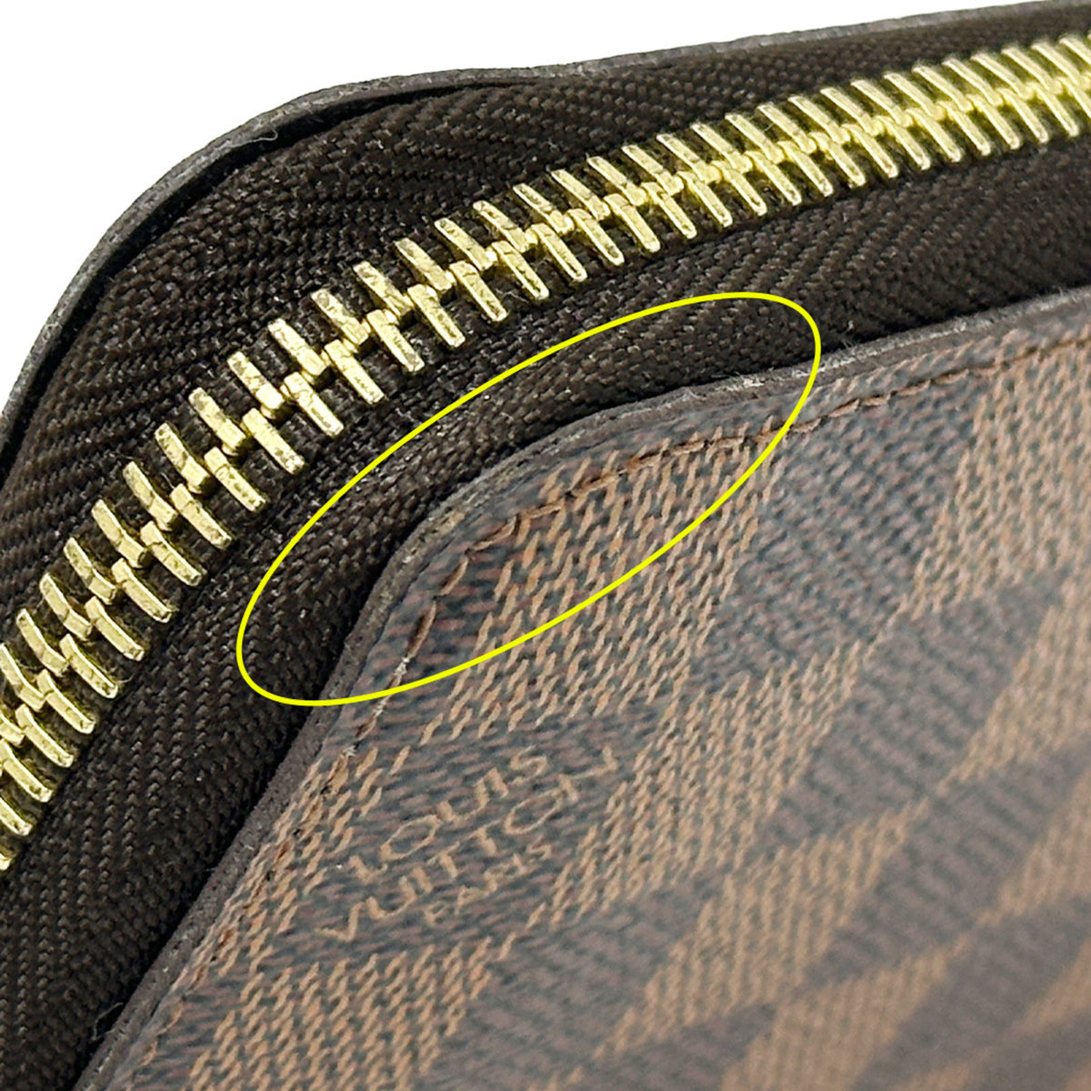 Louis Vuitton Damier Brown Ebene Damier Canvas Long Wallet (Bi-Fold) (Pre-Owned)
