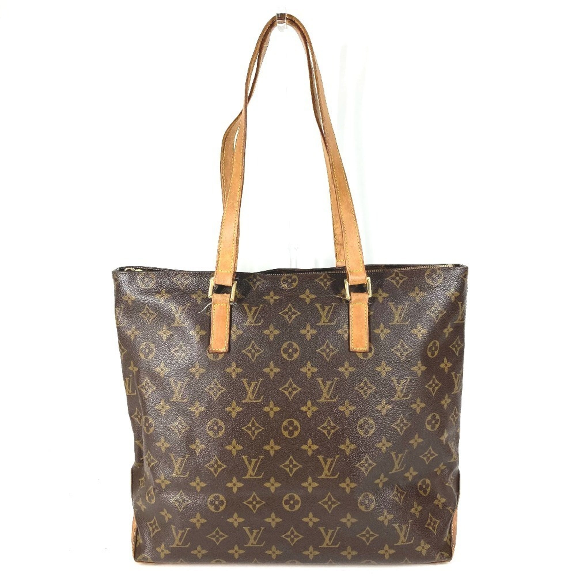 Louis Vuitton Brown Monogram Monogram Canvas Shoulder Bag Tote Bag (Pre-Owned)