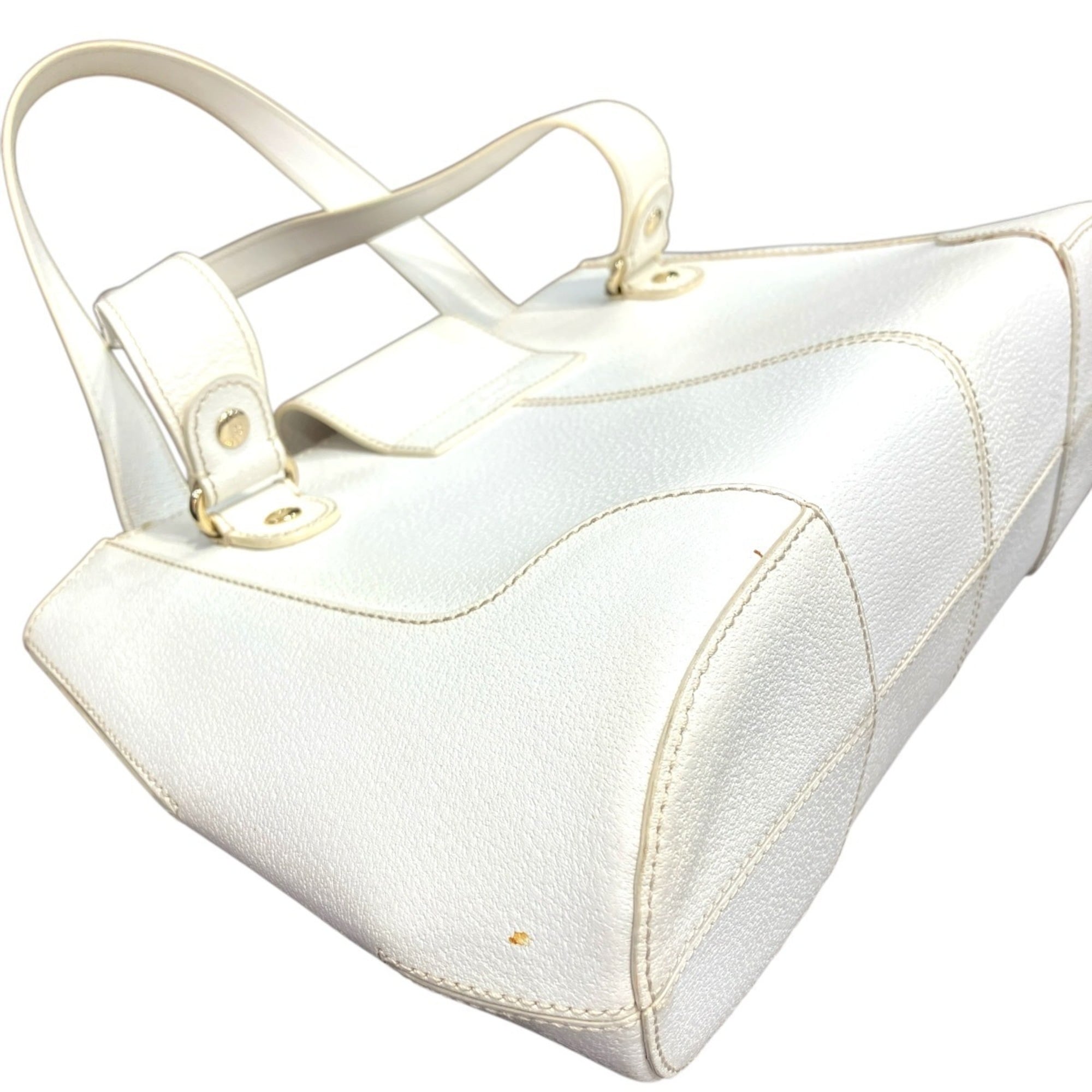 Kate Spade White Leather Handbag (Pre-Owned)