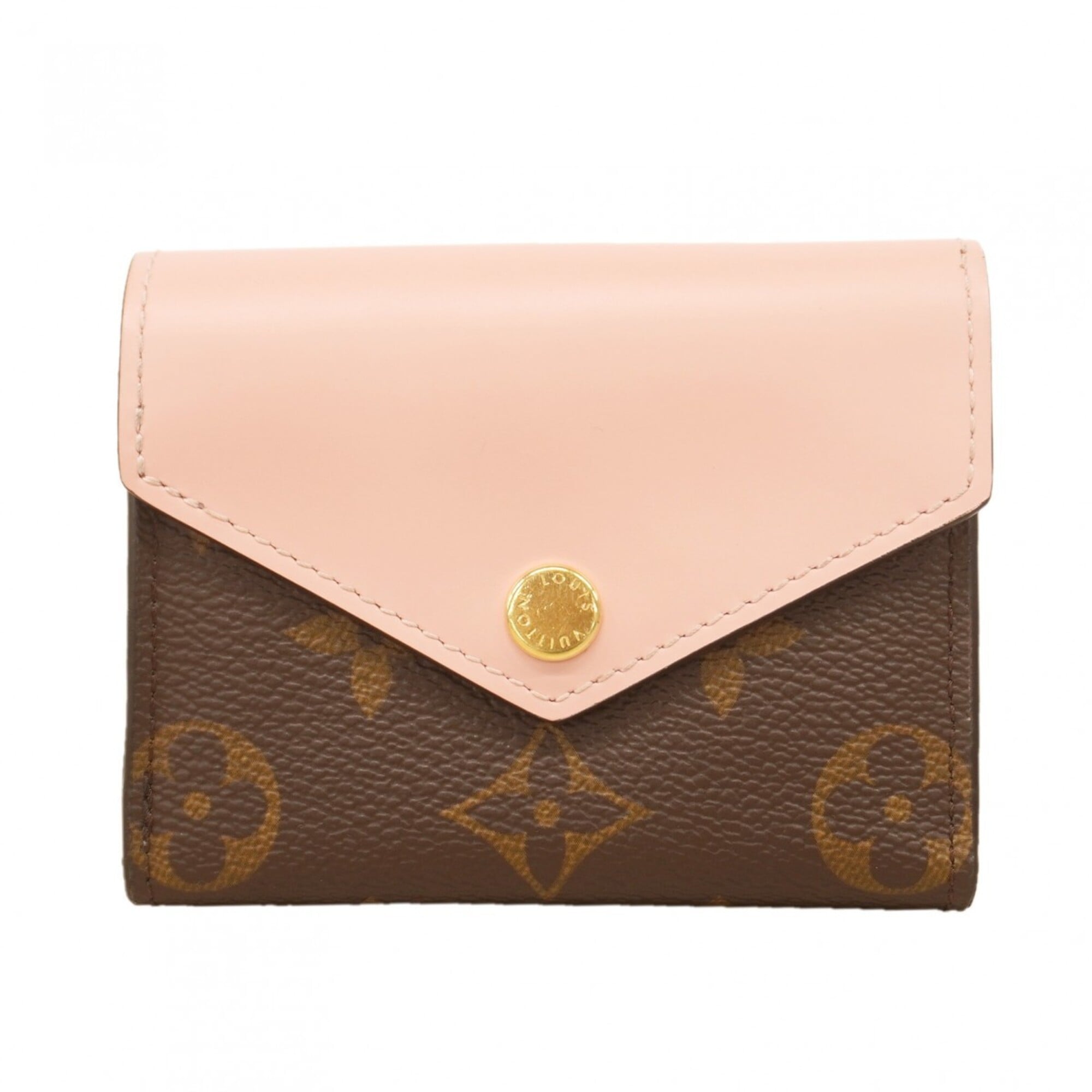 Louis Vuitton Brown Rose Ballerine Wallet (Tri-Fold) (Pre-Owned)
