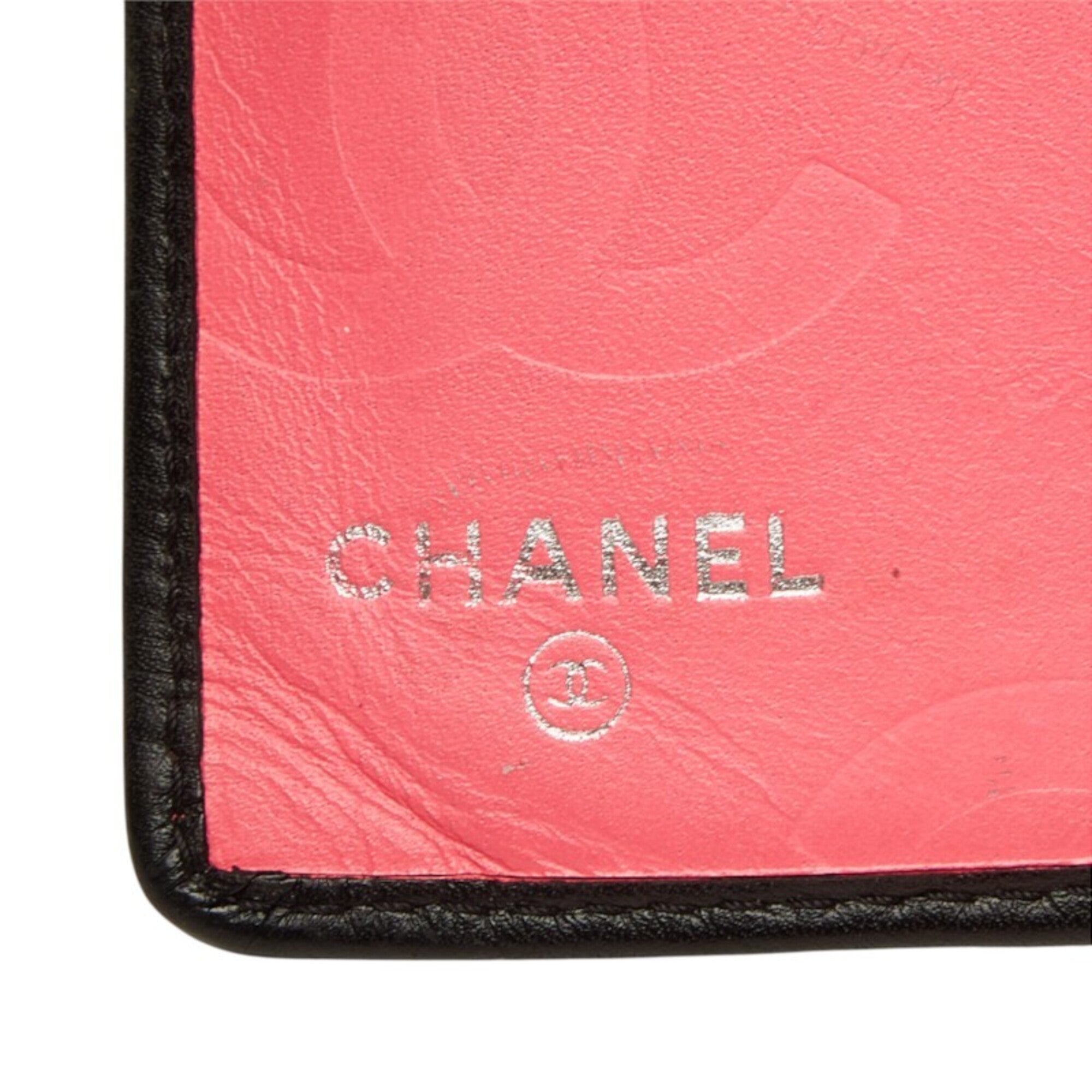 Chanel Black Cambon Ligne Long Wallet (Bi-Fold) (Pre-Owned)