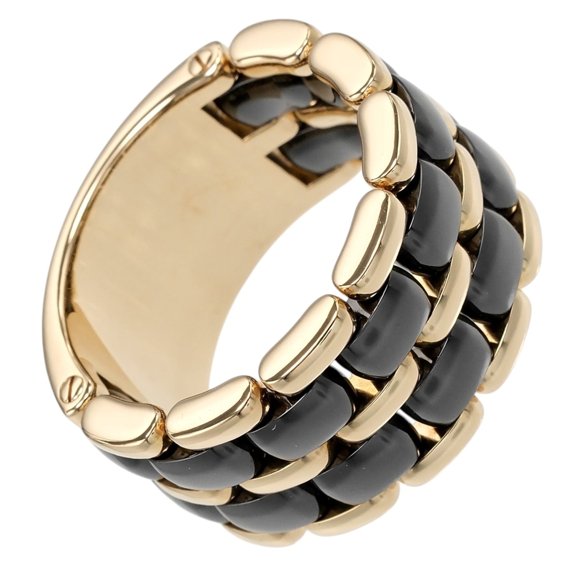Chanel Yellow Gold Yellow Gold (18K) Band Ring (Pre-Owned)