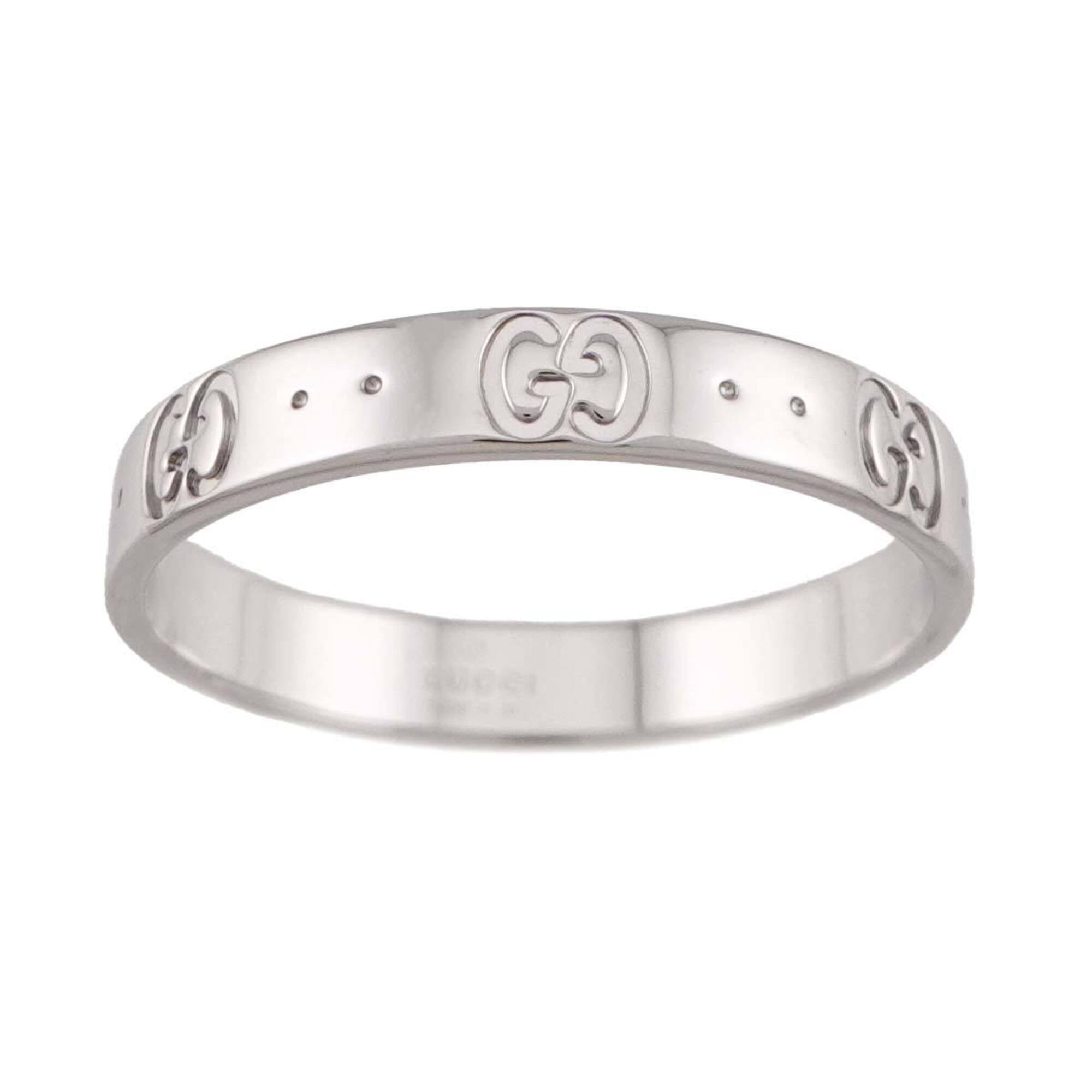 Gucci White Gold (18K) Band Ring (Pre-Owned)