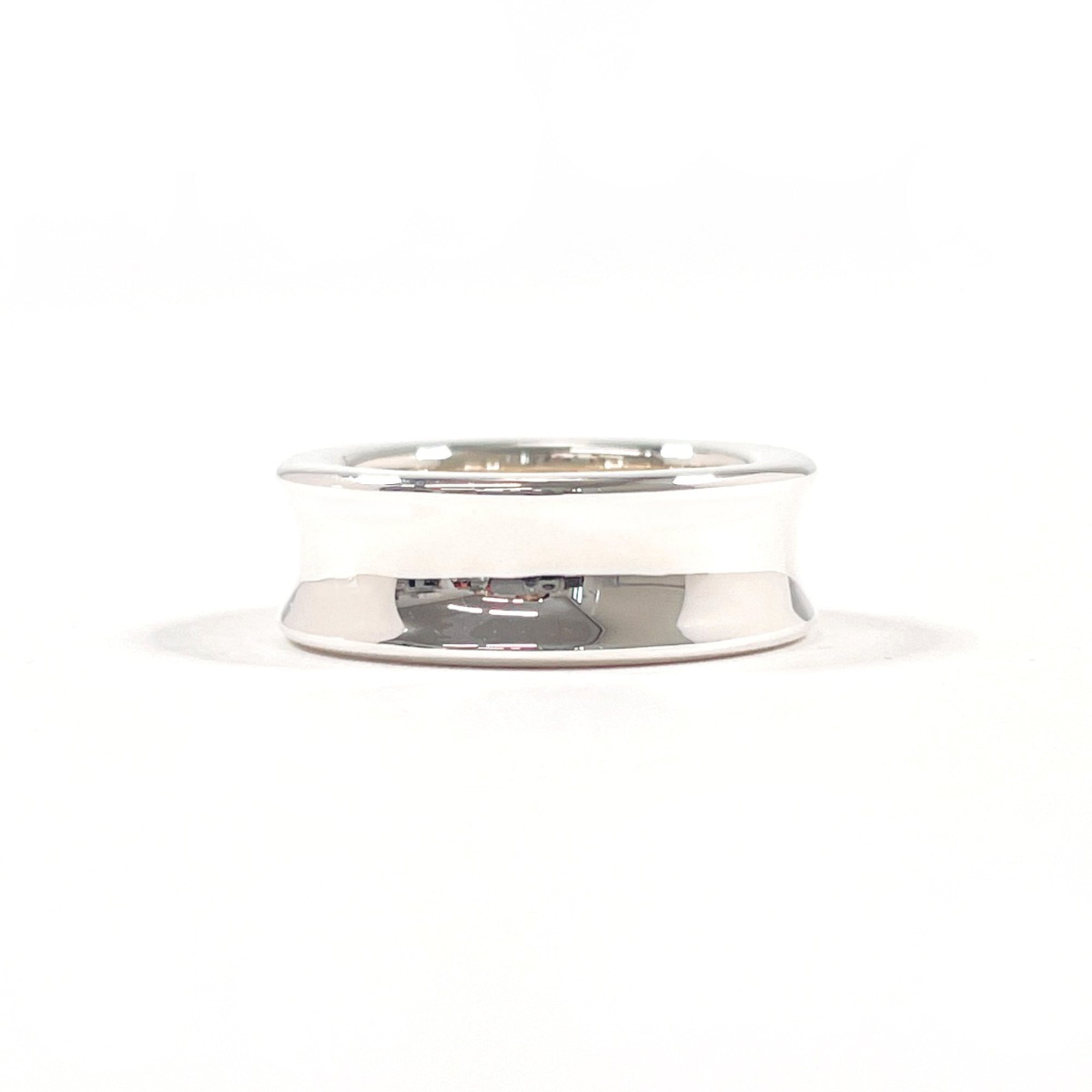 Tiffany Silver Silver 925 Band Ring (Pre-Owned)