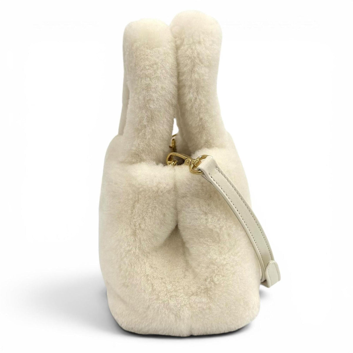 Miu Miu White Fur Handbag (Pre-Owned)