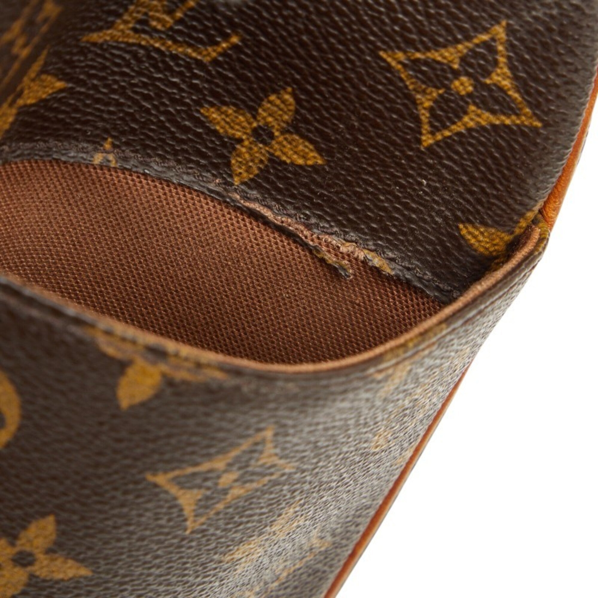 Louis Vuitton Brown Pvc Leather Fanny Pack Sling Bag (Pre-Owned)