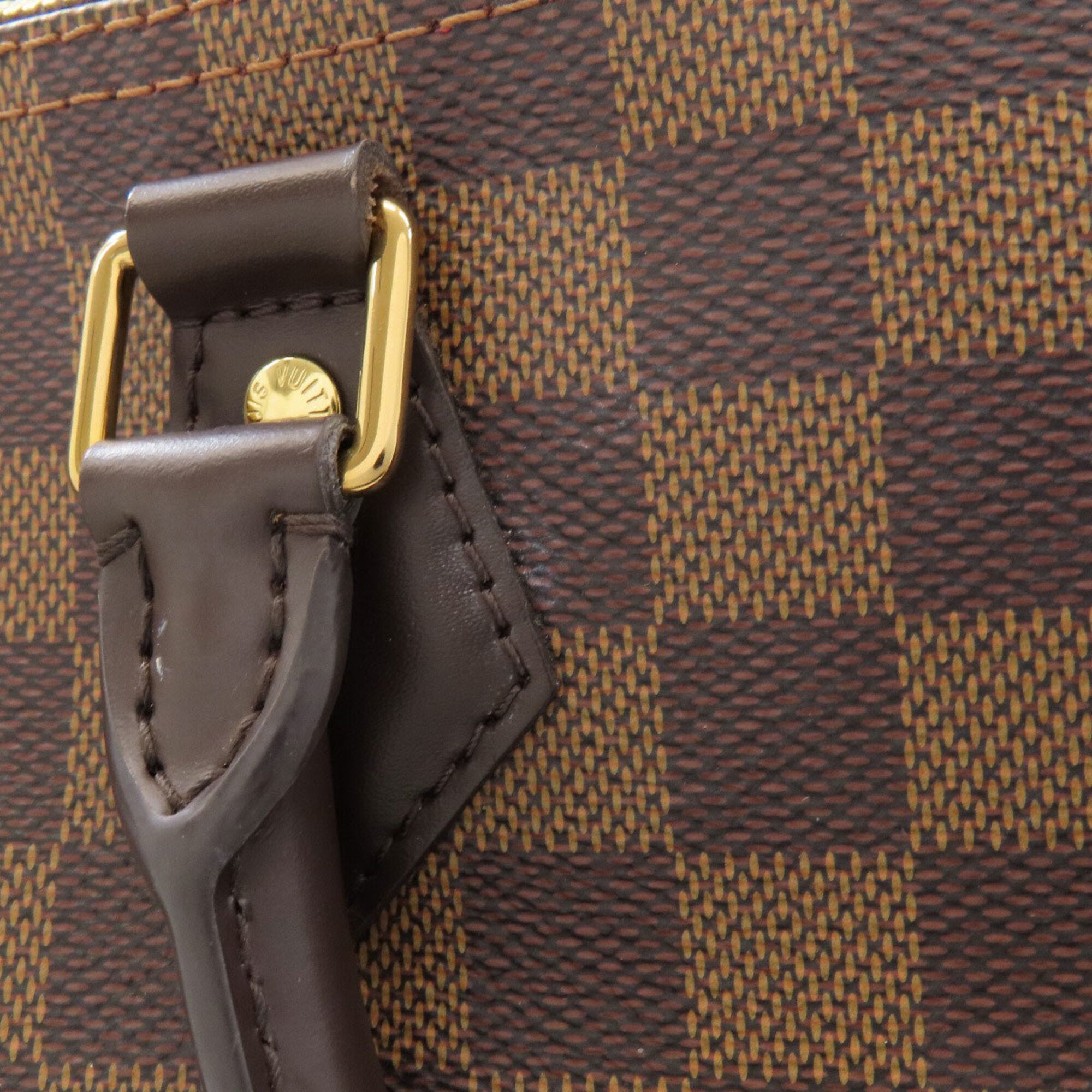 Louis Vuitton Damier Canvas Ebene Damier Canvas Handbag (Pre-Owned)