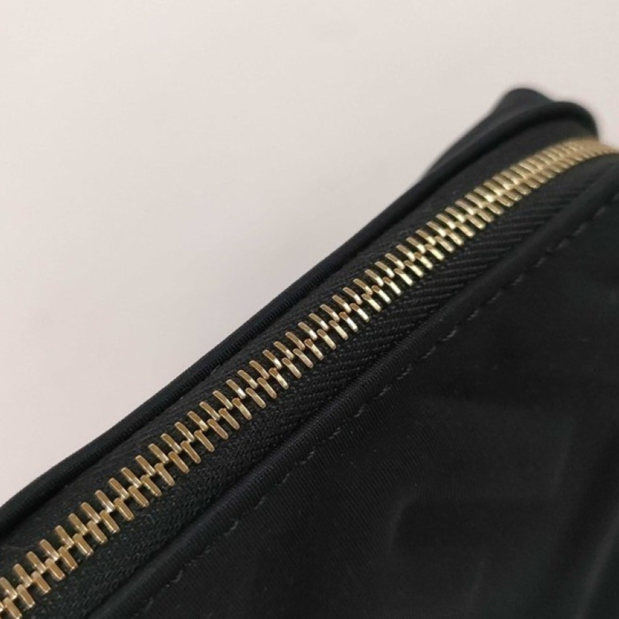 Fendi Black Canvas Pouch (Pre-Owned)