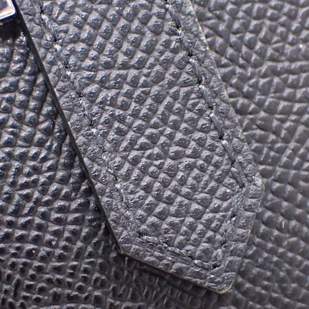 Hermes Black Epsom Leather Wallet (Bi-Fold) (Pre-Owned)