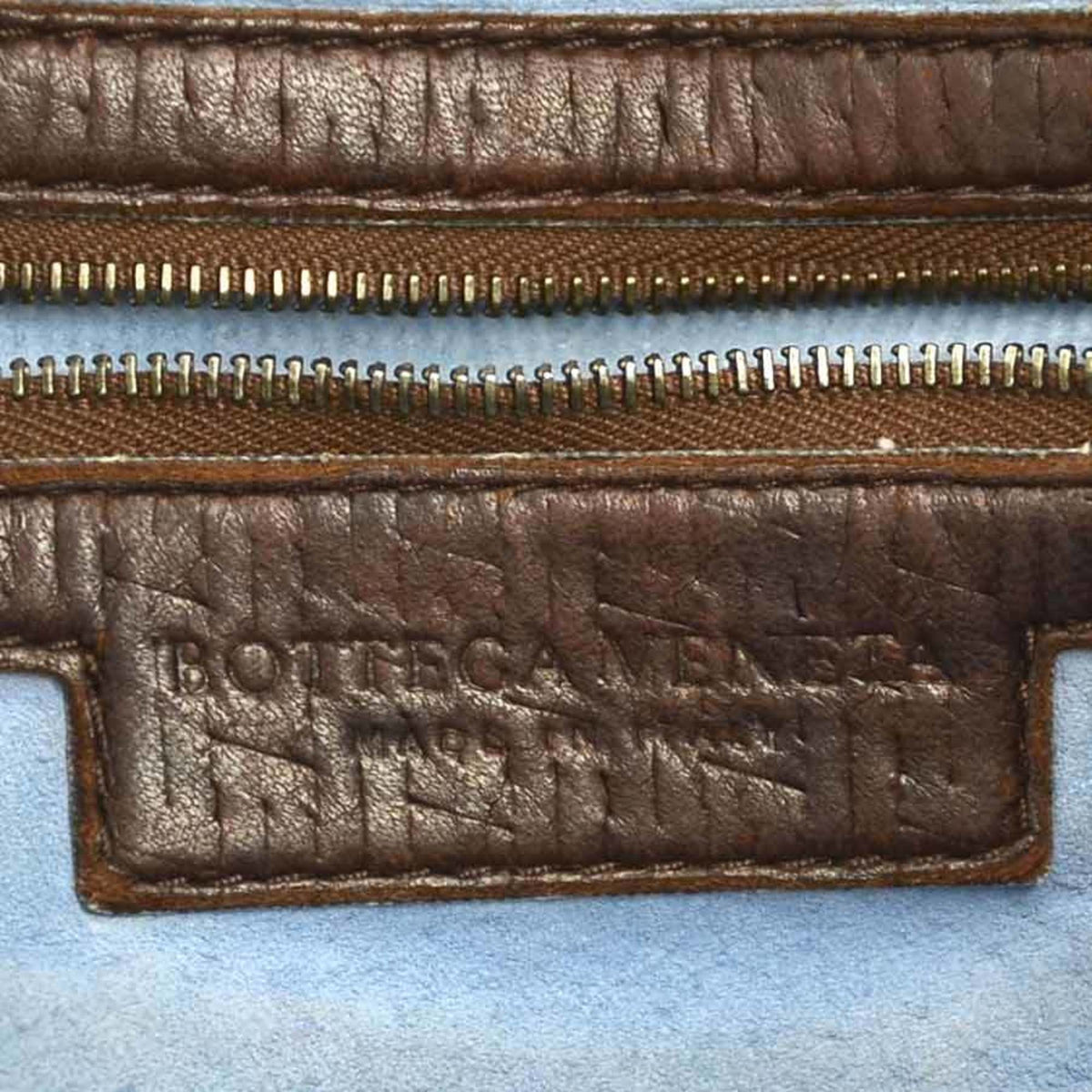 Bottega Veneta Brown Intrecciato Shoulder Bag (Pre-Owned)
