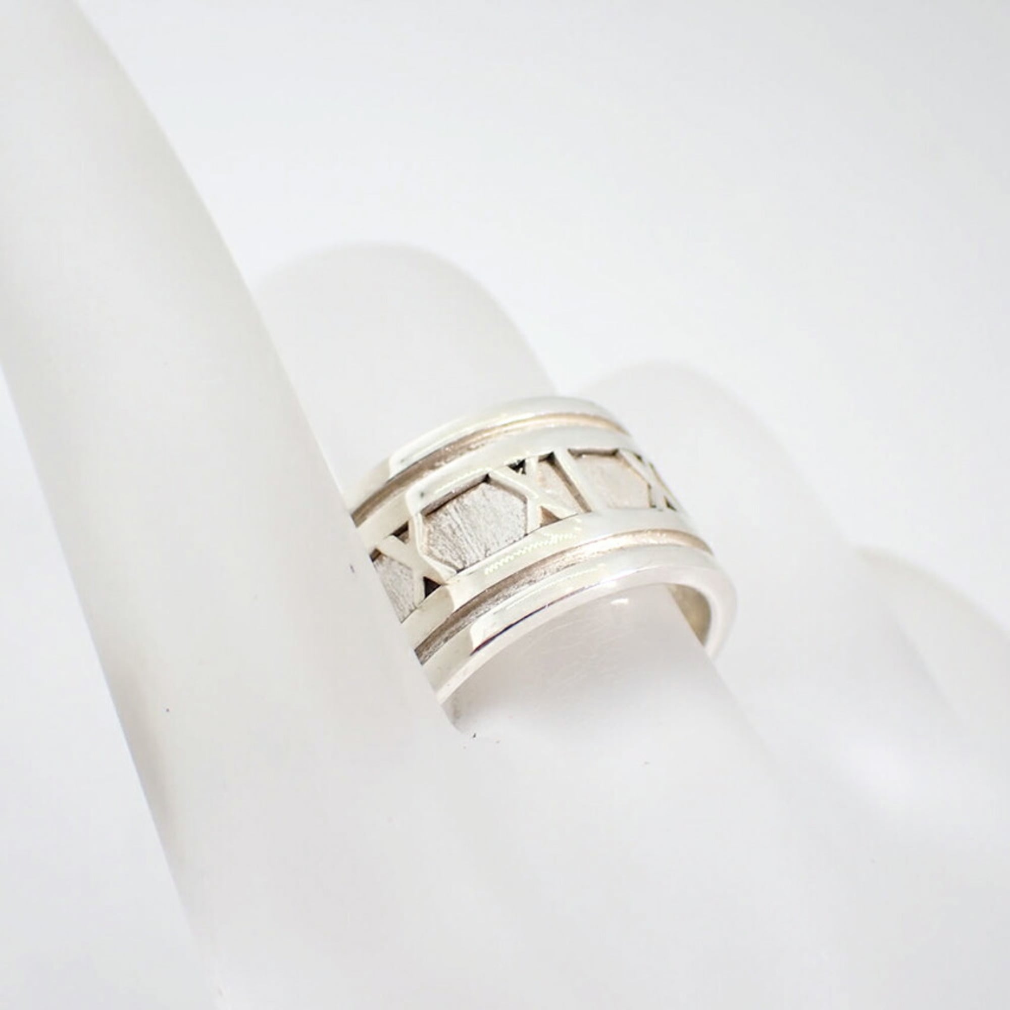 Tiffany Sterling Silver 925 Band Ring (Pre-Owned)
