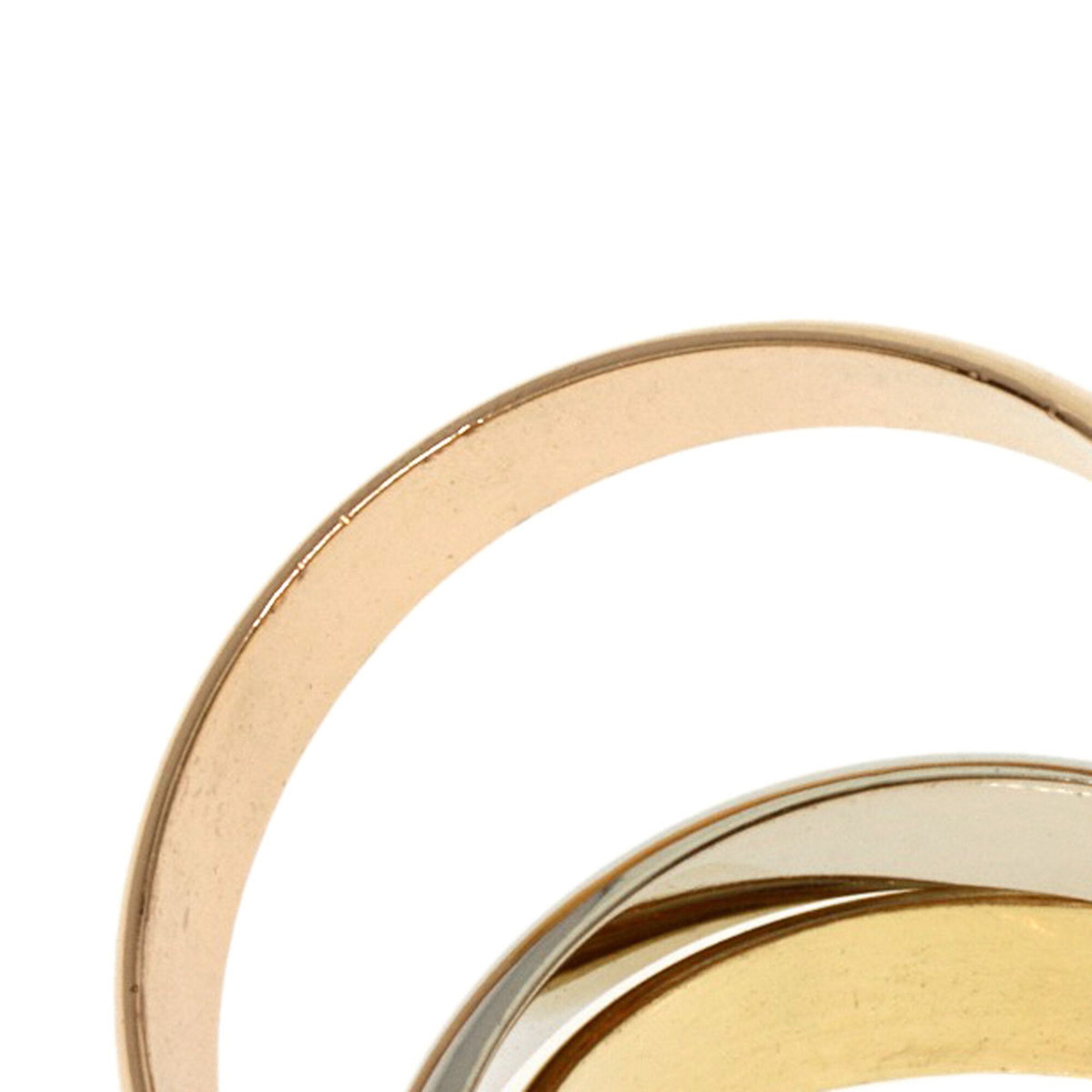 Cartier Pink Gold White Gold Yellow Gold Yellow Gold (18K) Pink Gold (18K) White Gold (18K) Band Ring (Pre-Owned)
