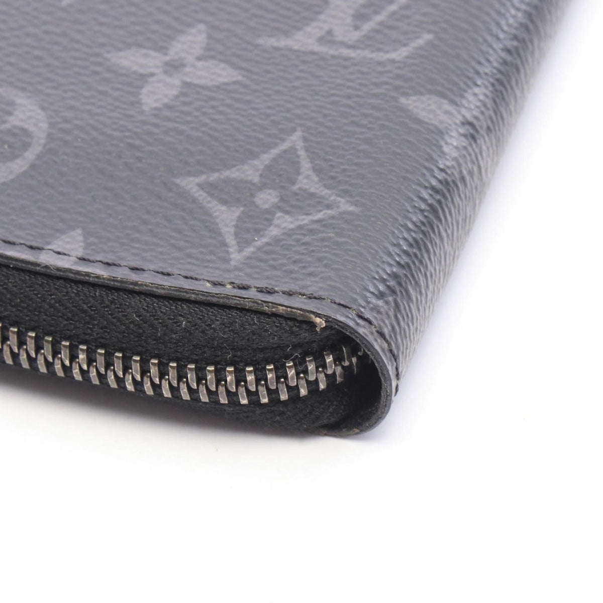 Louis Vuitton Black Cuir Ombre Leather Pvc Long Wallet (Bi-Fold) (Pre-Owned)