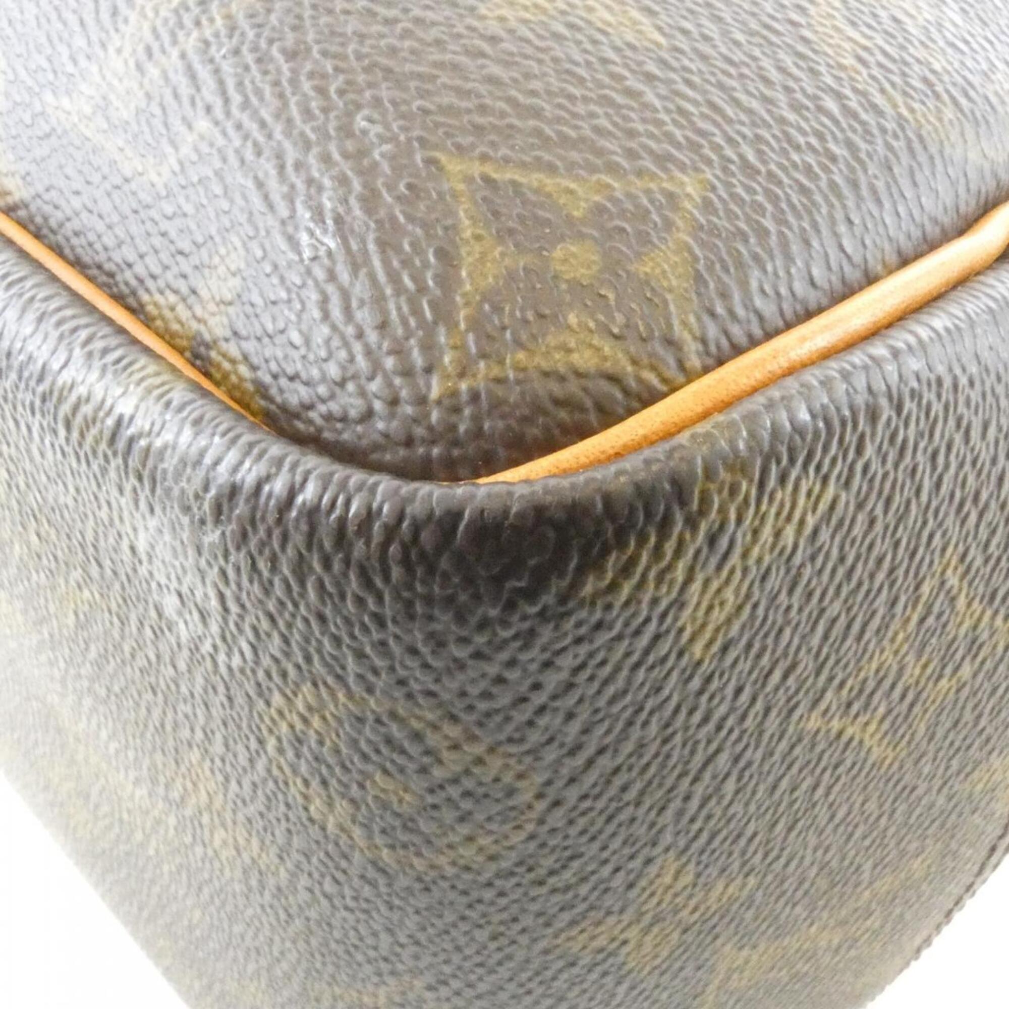 Louis Vuitton Brown Coated Canvas Handbag (Pre-Owned)